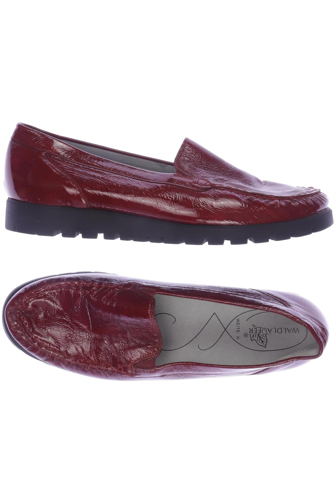 

waldläufer Herren Halbschuh, rot, Gr. 9