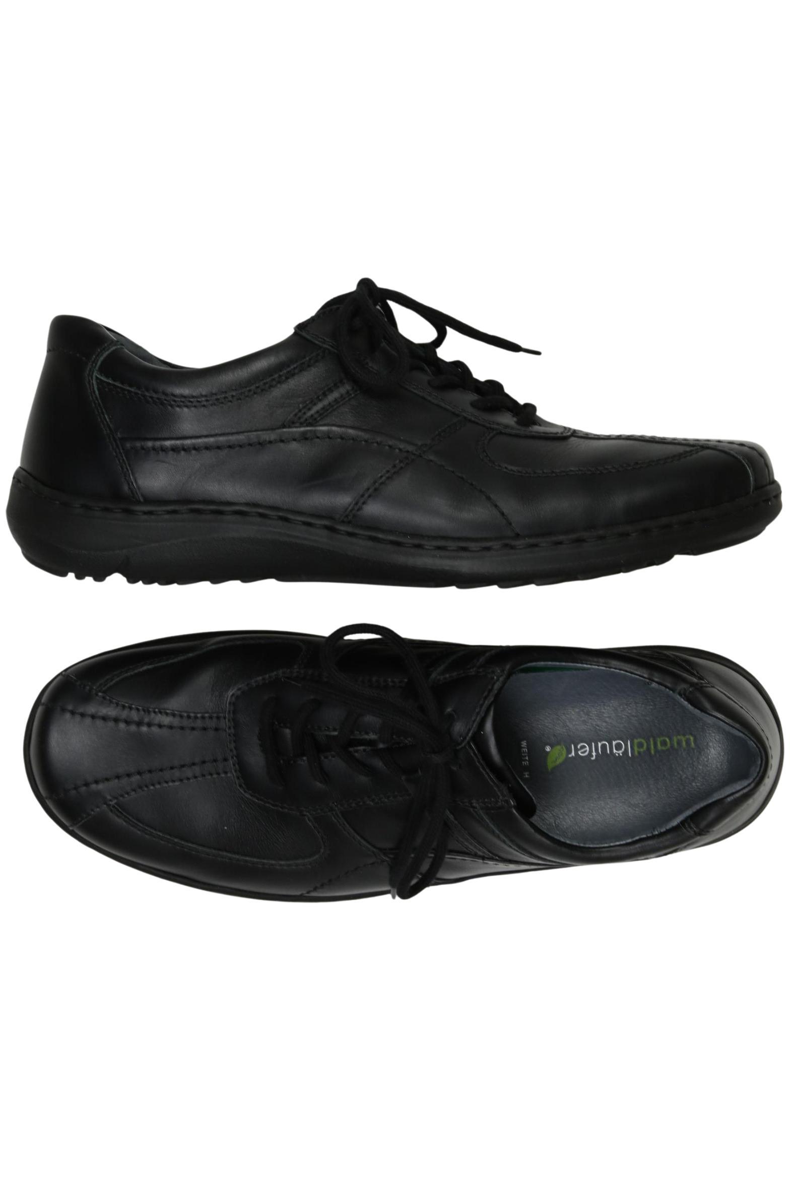 

waldläufer Herren Halbschuh, schwarz, Gr. 9.5