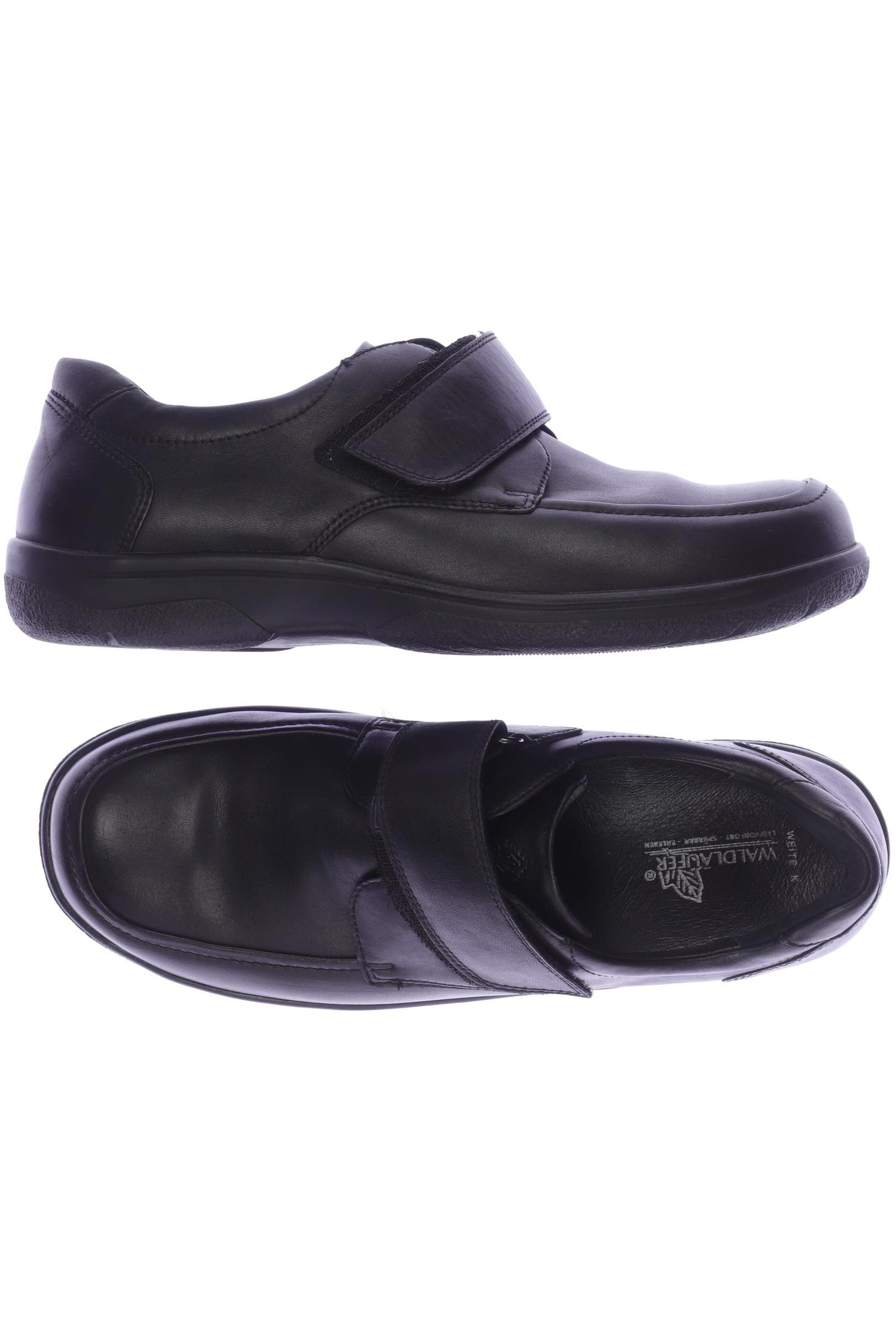 

waldläufer Herren Halbschuh, schwarz, Gr. 8