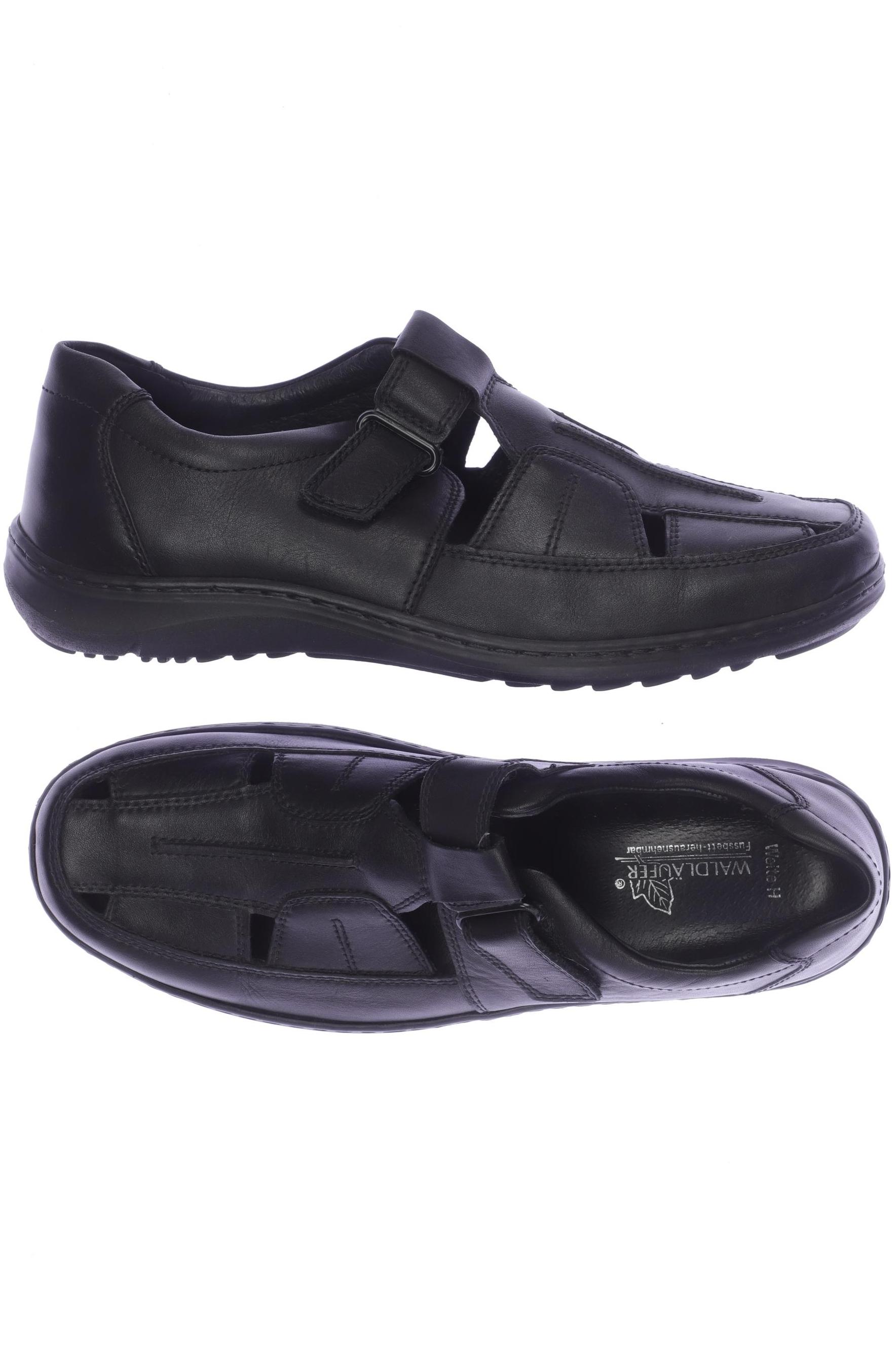

waldläufer Herren Halbschuh, schwarz, Gr. 10