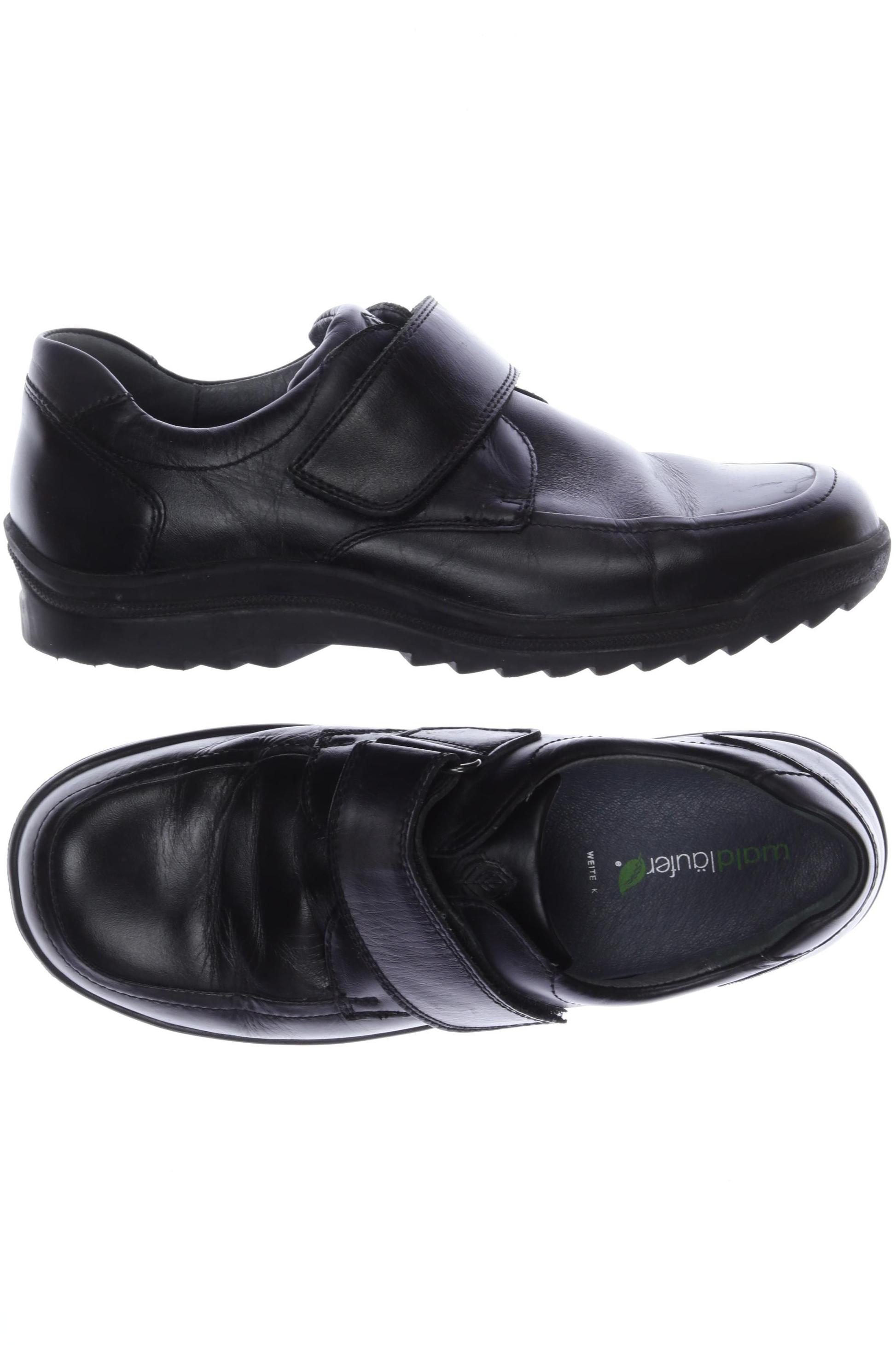 

waldläufer Herren Halbschuh, schwarz, Gr. 8.5