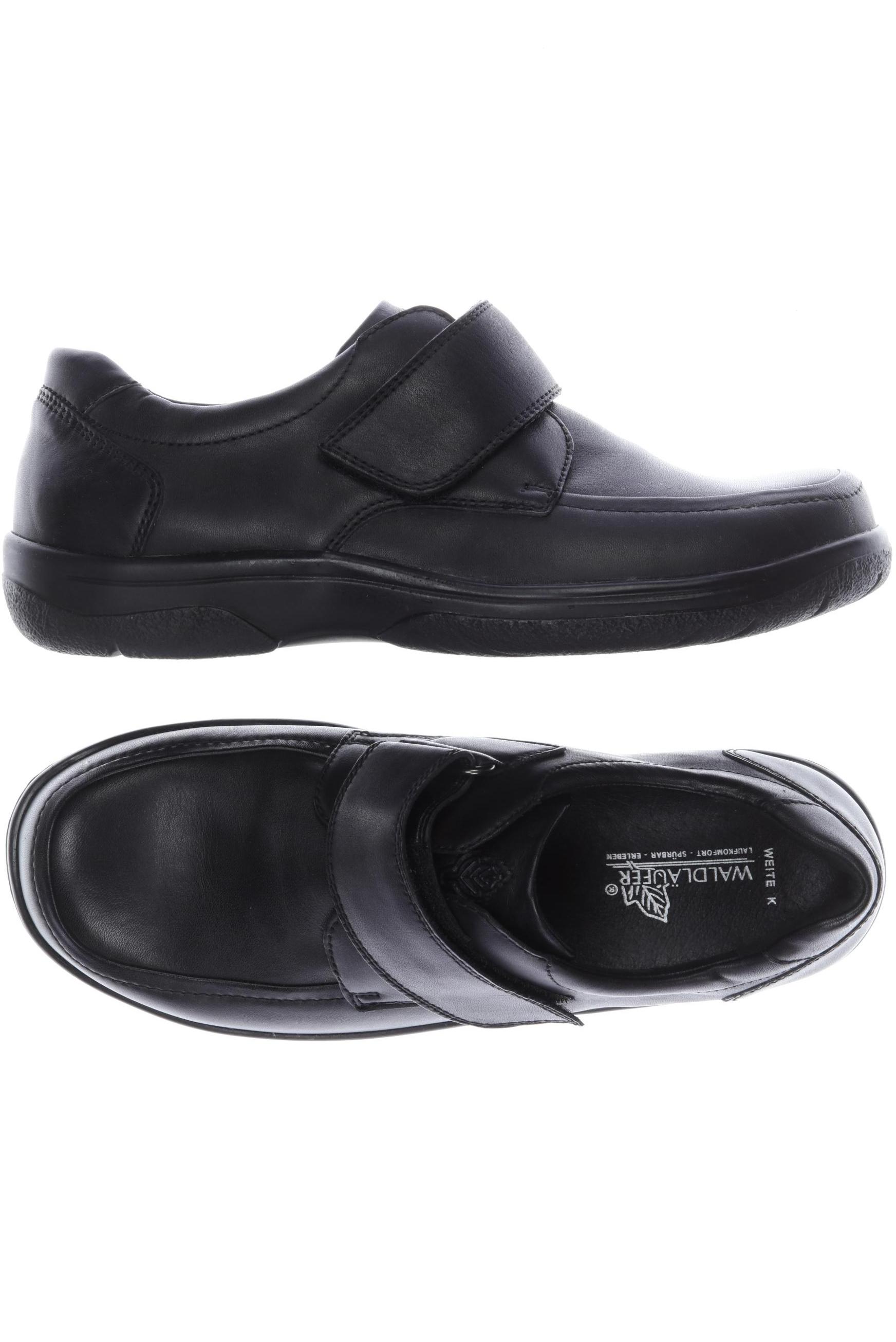 

waldläufer Herren Halbschuh, schwarz, Gr. 8