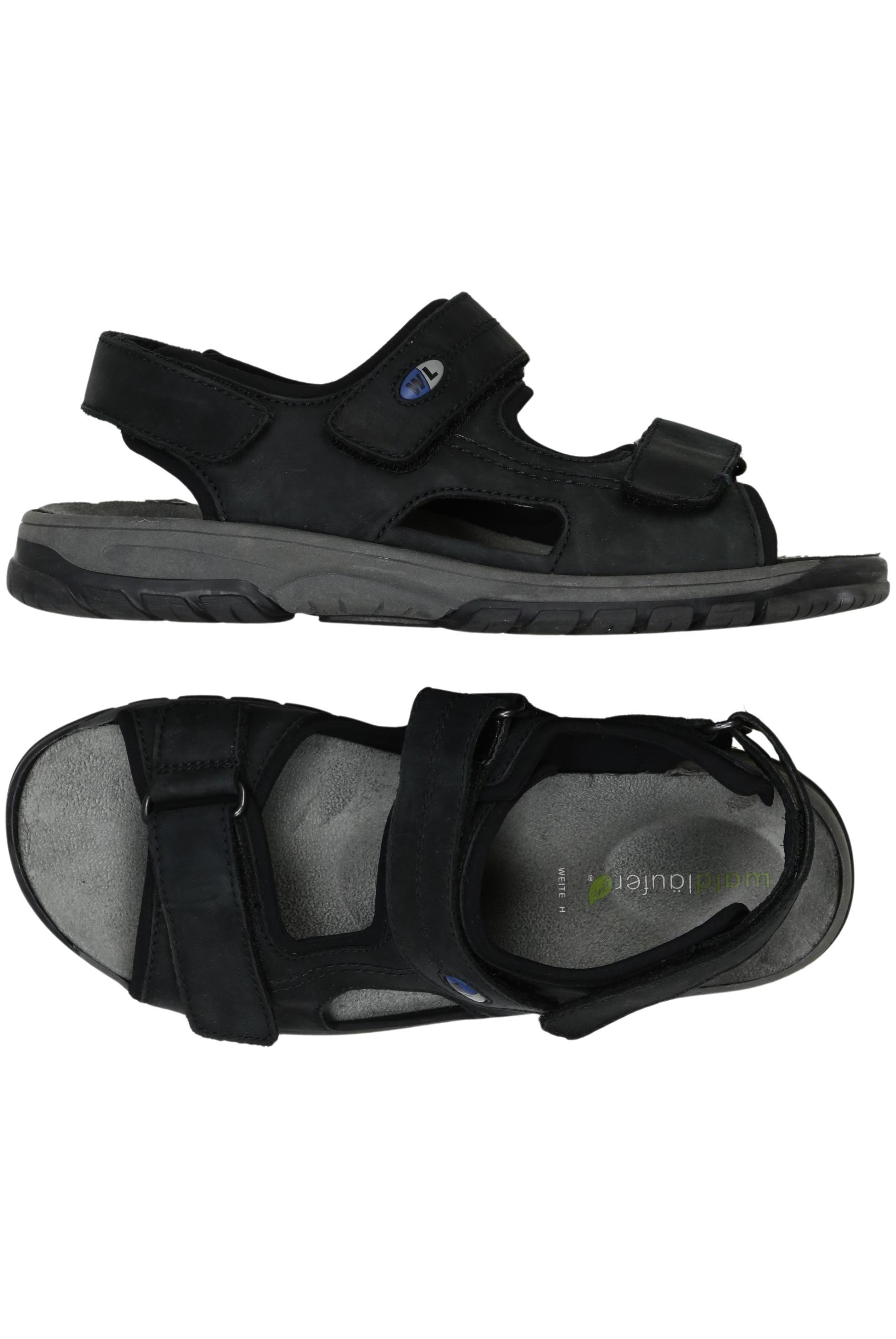 

waldläufer Herren Sandale, schwarz, Gr. 9