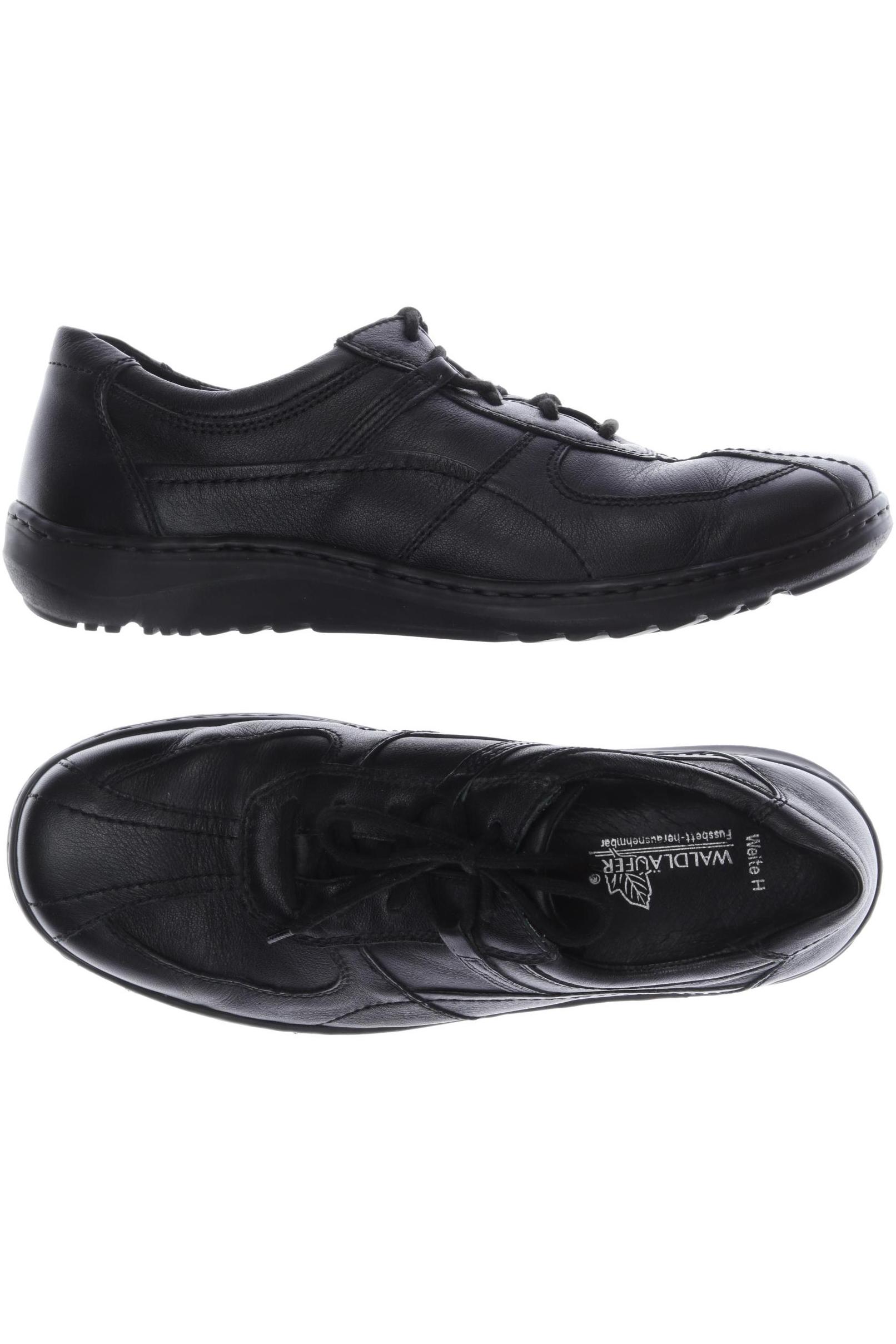 

waldläufer Herren Halbschuh, schwarz, Gr. 8.5