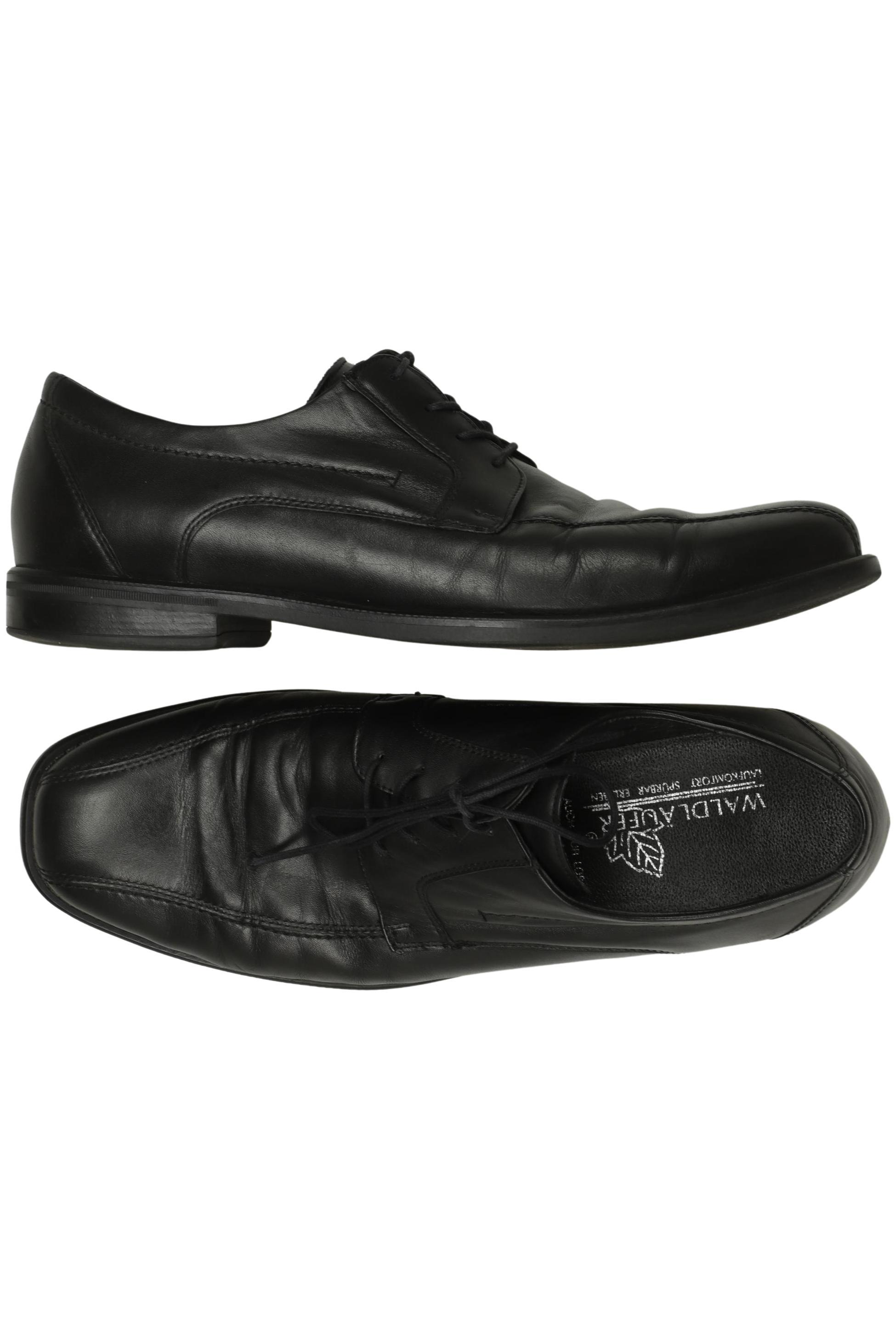 

waldläufer Herren Halbschuh, schwarz, Gr. 10.5