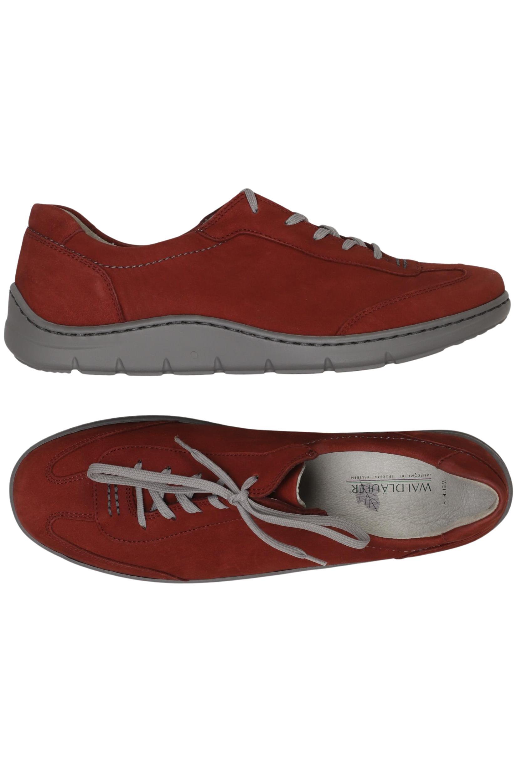 Thumbnail - waldläufer Herren Halbschuh, rot, Gr. 7.5