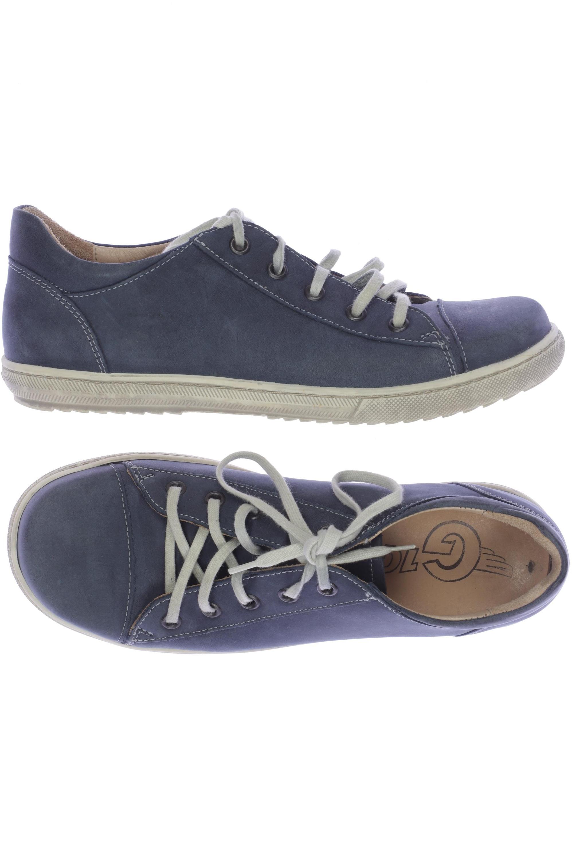 

Waldviertler Damen Halbschuh, blau, Gr. 39