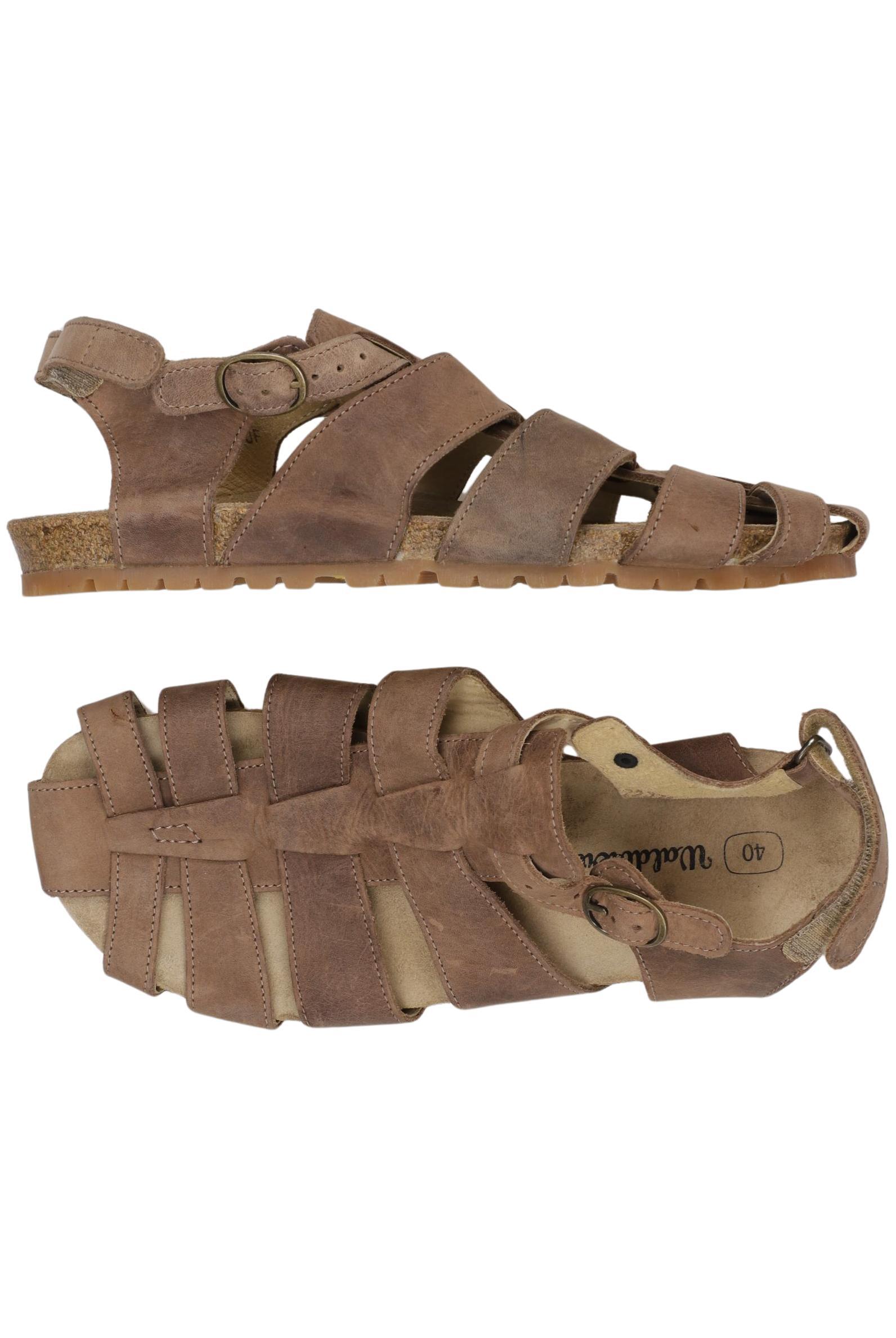 

Waldviertler Damen Sandale, braun, Gr. 40