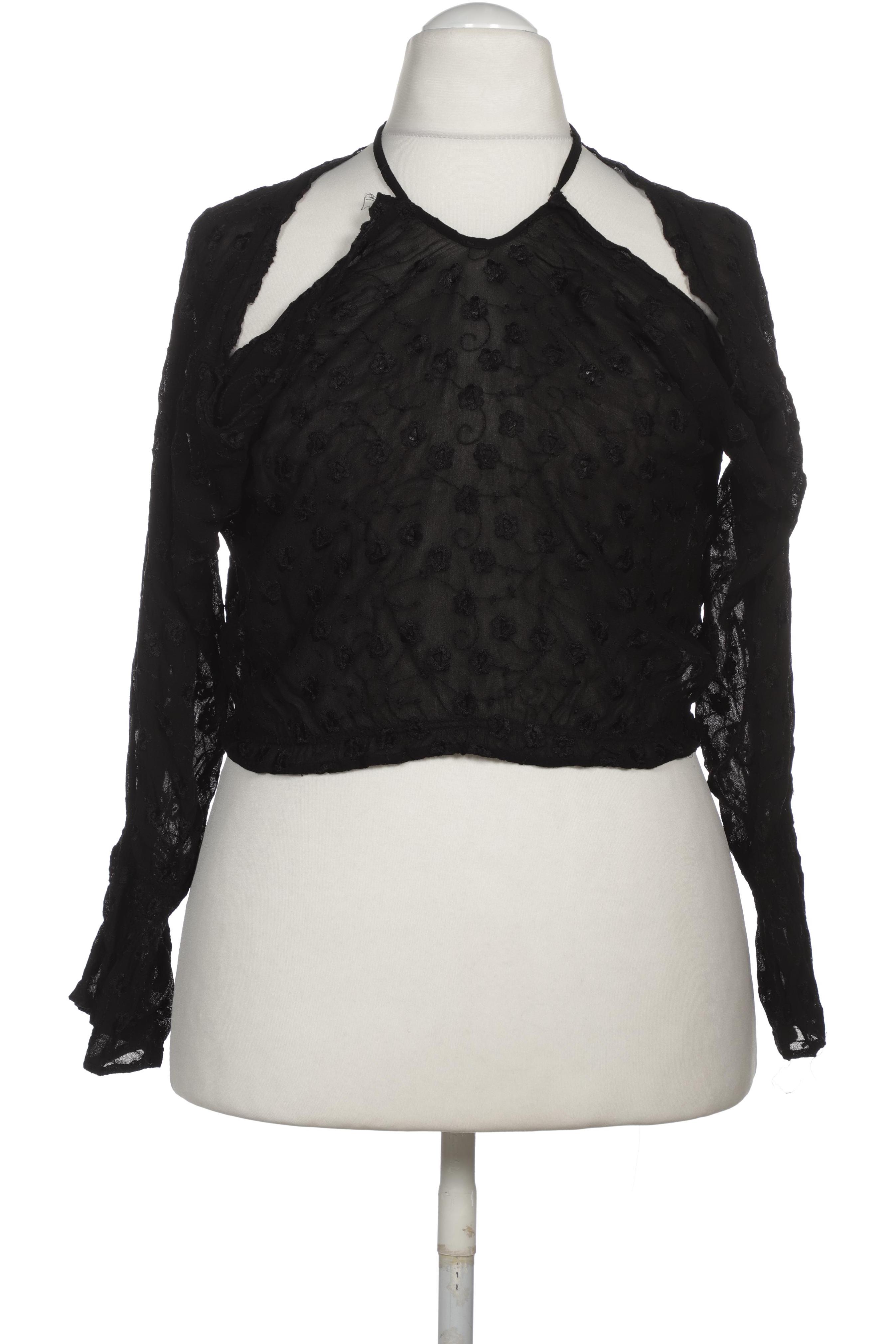 

wallis Damen Bluse, schwarz, Gr. 48