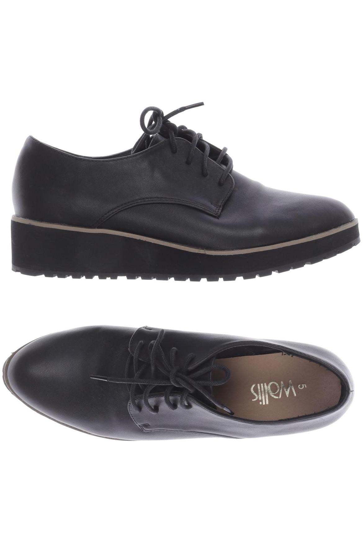

wallis Damen Halbschuh, schwarz, Gr. 5