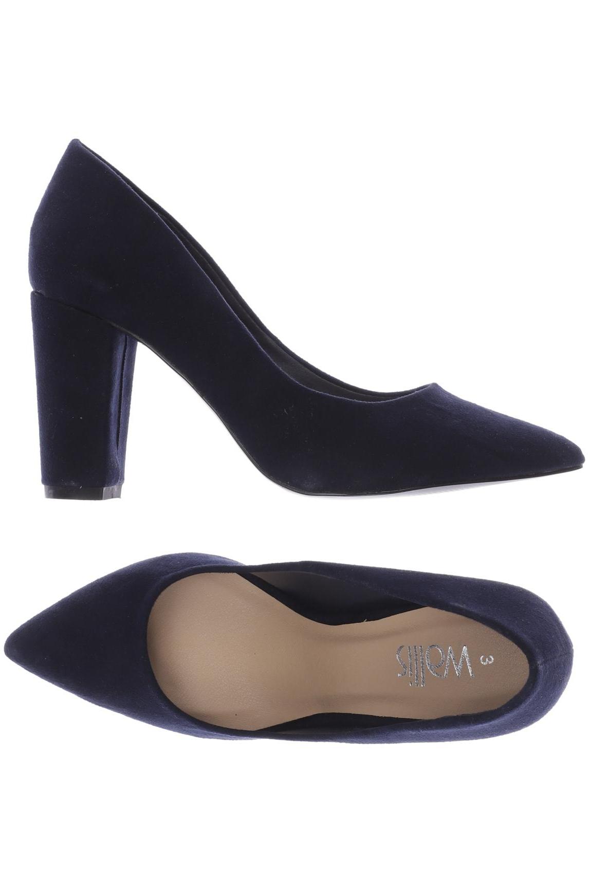 

wallis Damen Pumps, marineblau, Gr. 3