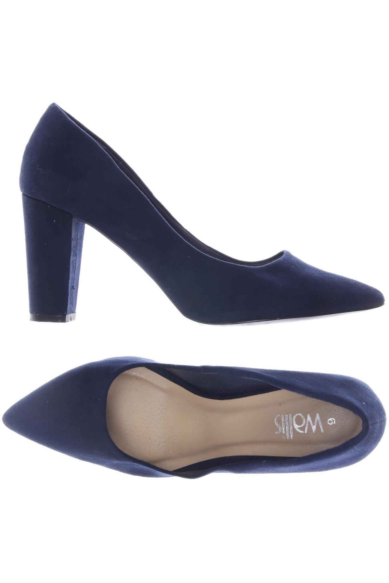 

wallis Damen Pumps, marineblau, Gr. 6
