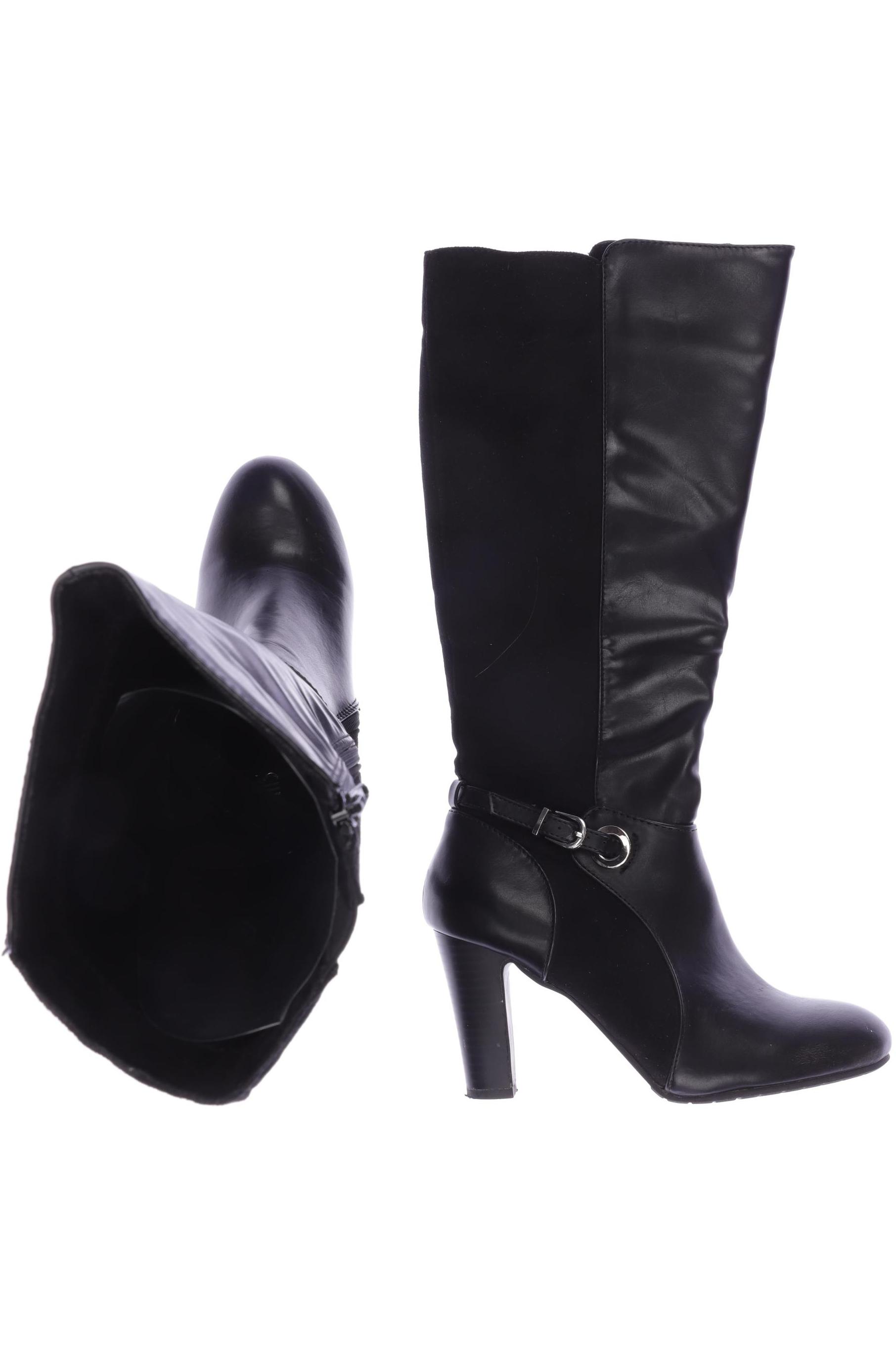 

wallis Damen Stiefel, schwarz, Gr. 39