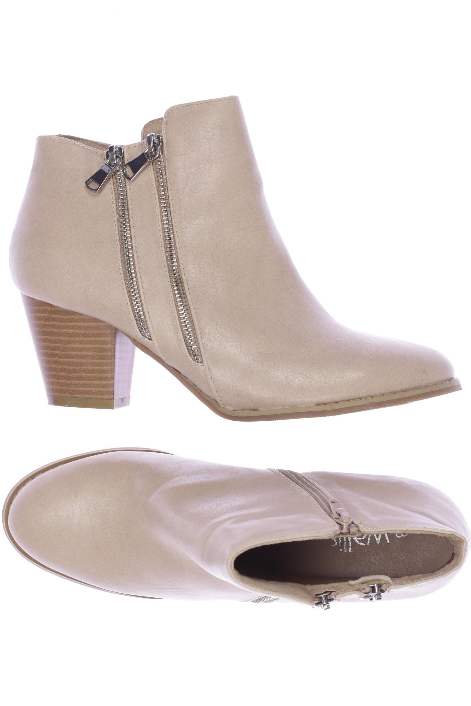 

wallis Damen Stiefelette, beige, Gr. 41