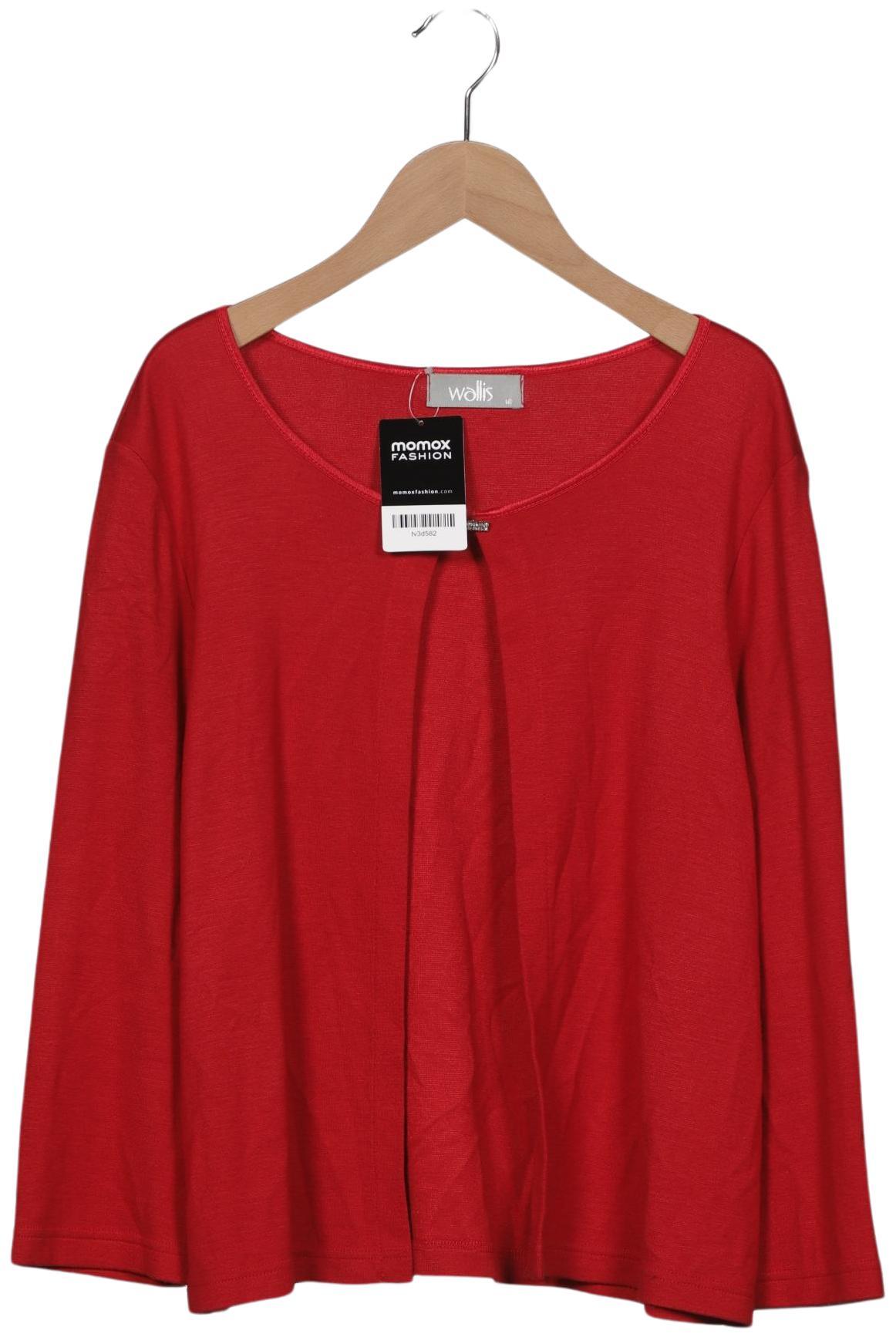 

wallis Damen Strickjacke, rot, Gr. 16