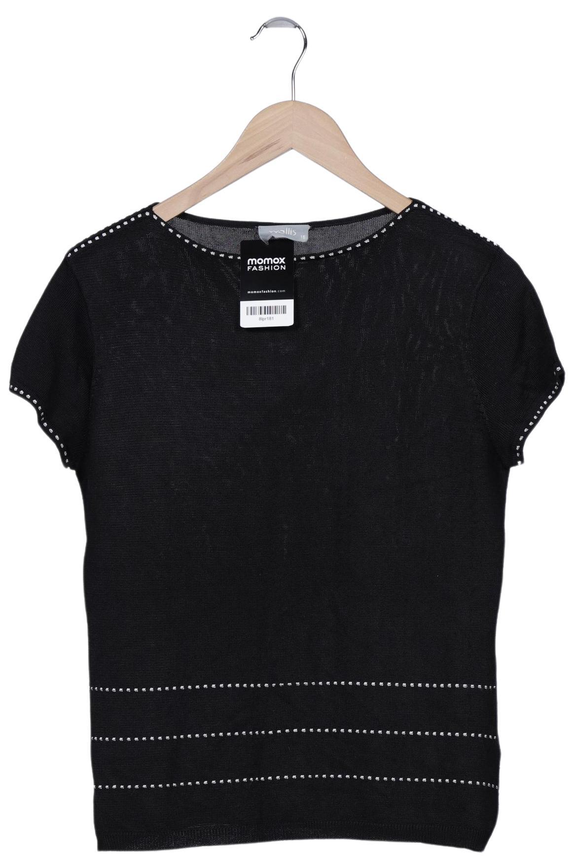 

wallis Damen T-Shirt, schwarz, Gr. 44