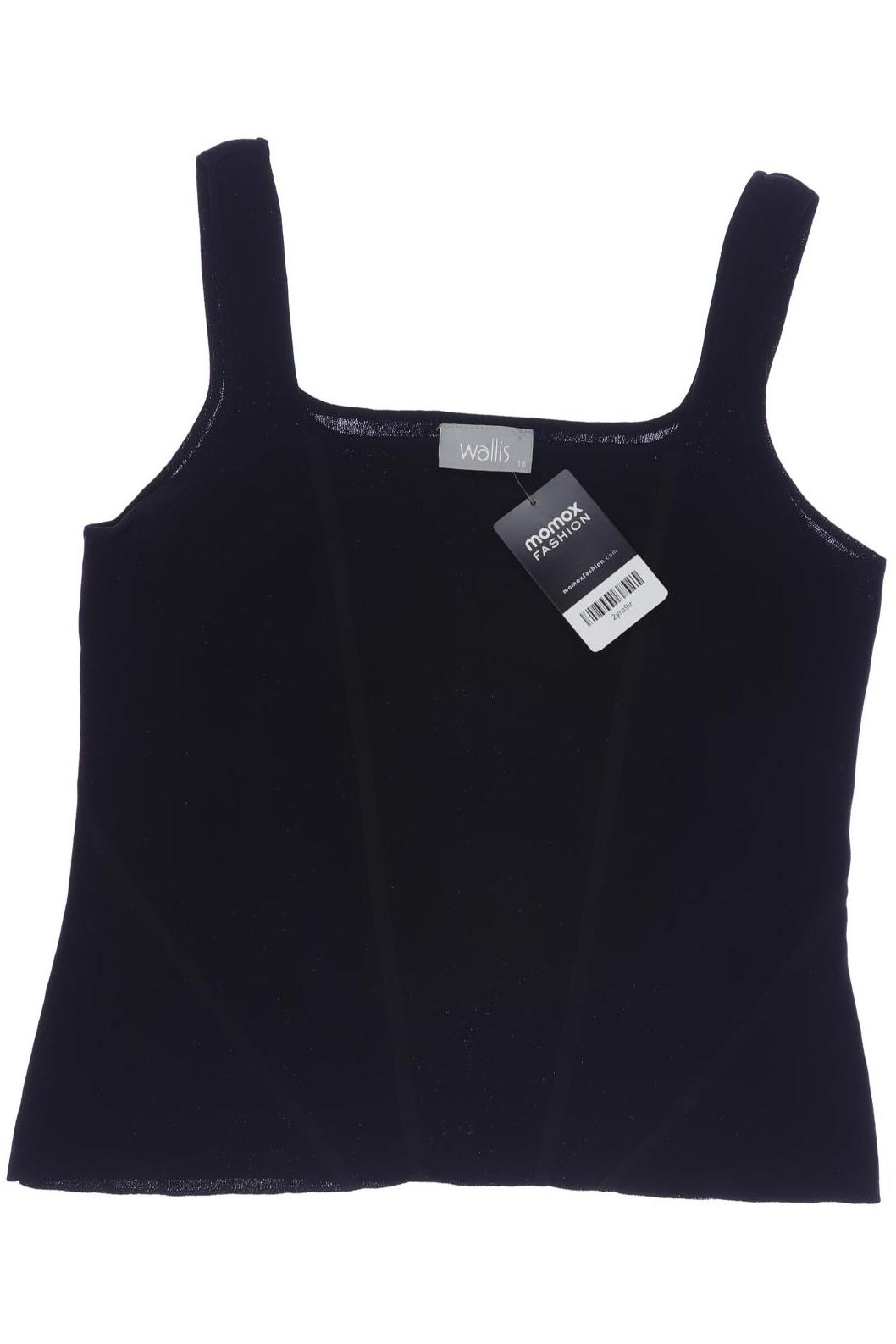 

wallis Damen Top, schwarz, Gr. 16