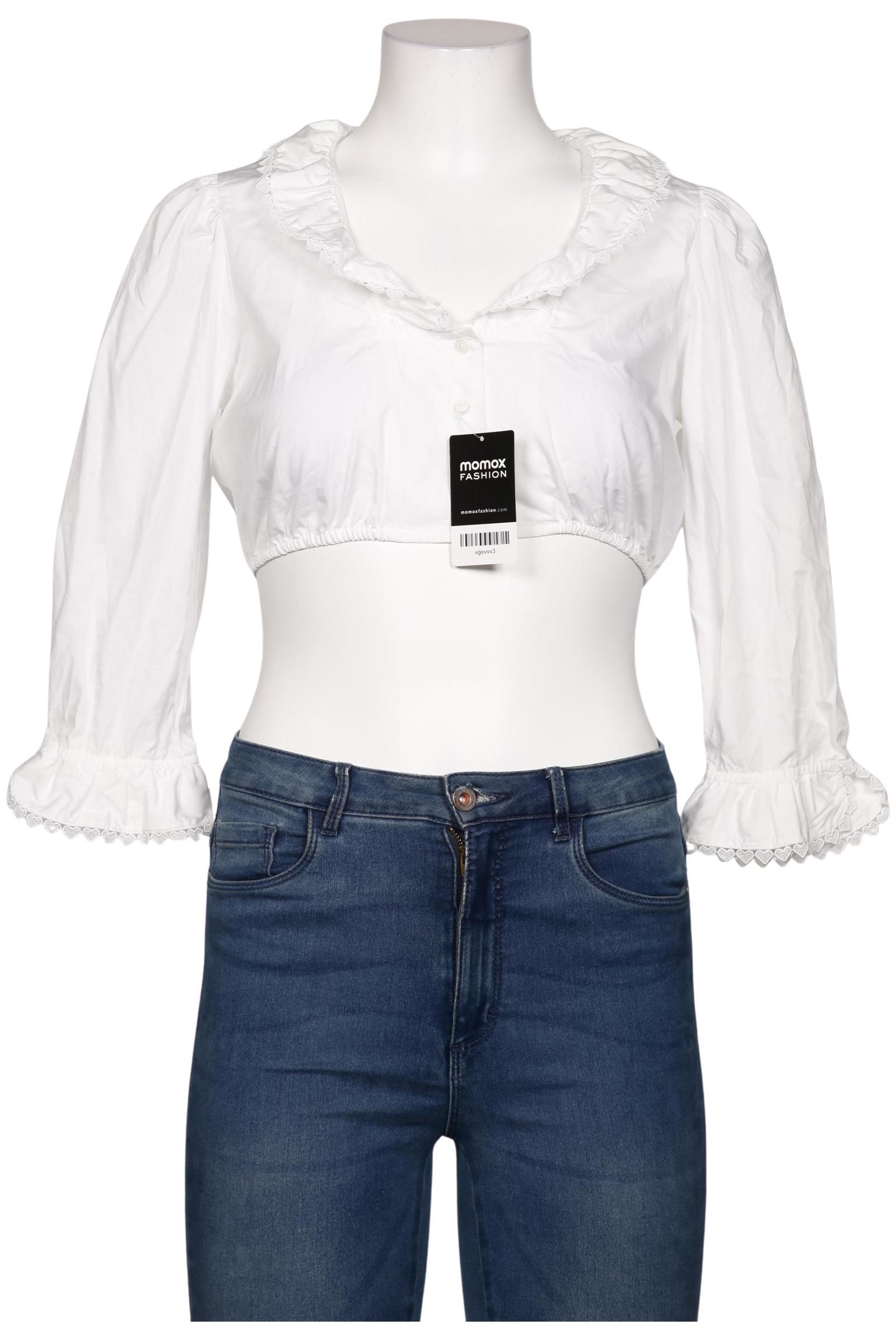 

Wallmann Damen Bluse, weiß, Gr. 38