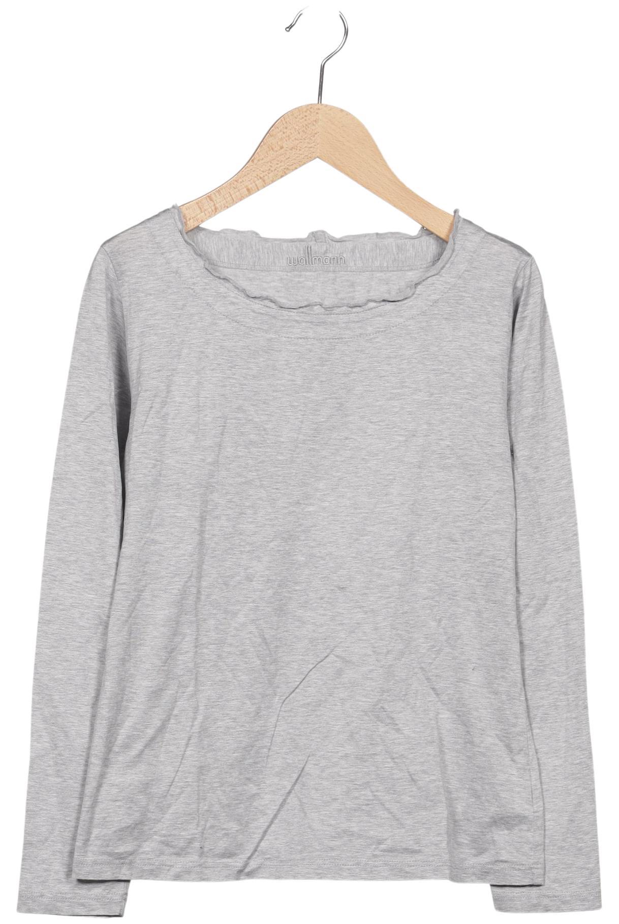 

Wallmann Damen Langarmshirt, grau, Gr. 38