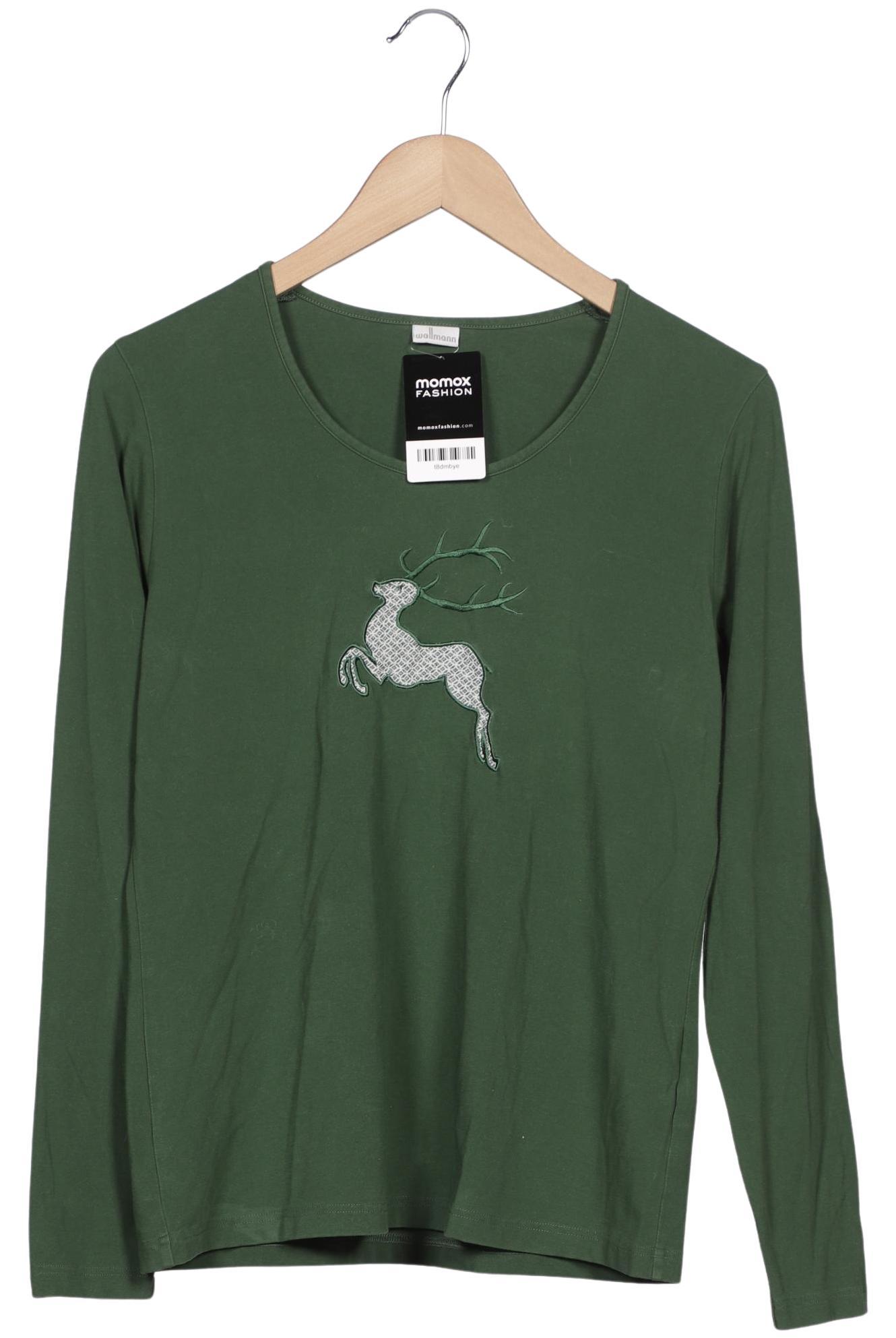 

Wallmann Damen Langarmshirt, grün, Gr. 42