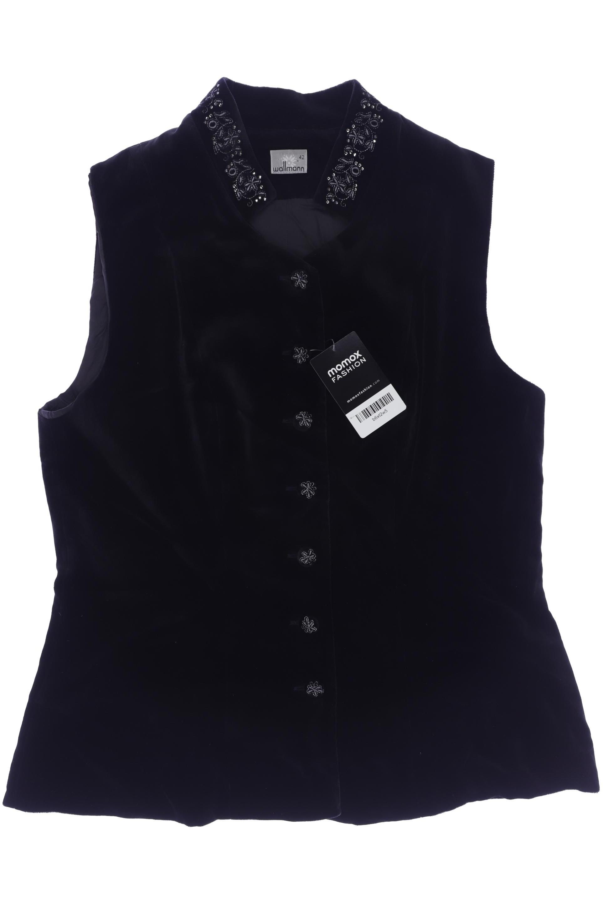 

Wallmann Damen Weste, schwarz, Gr. 42