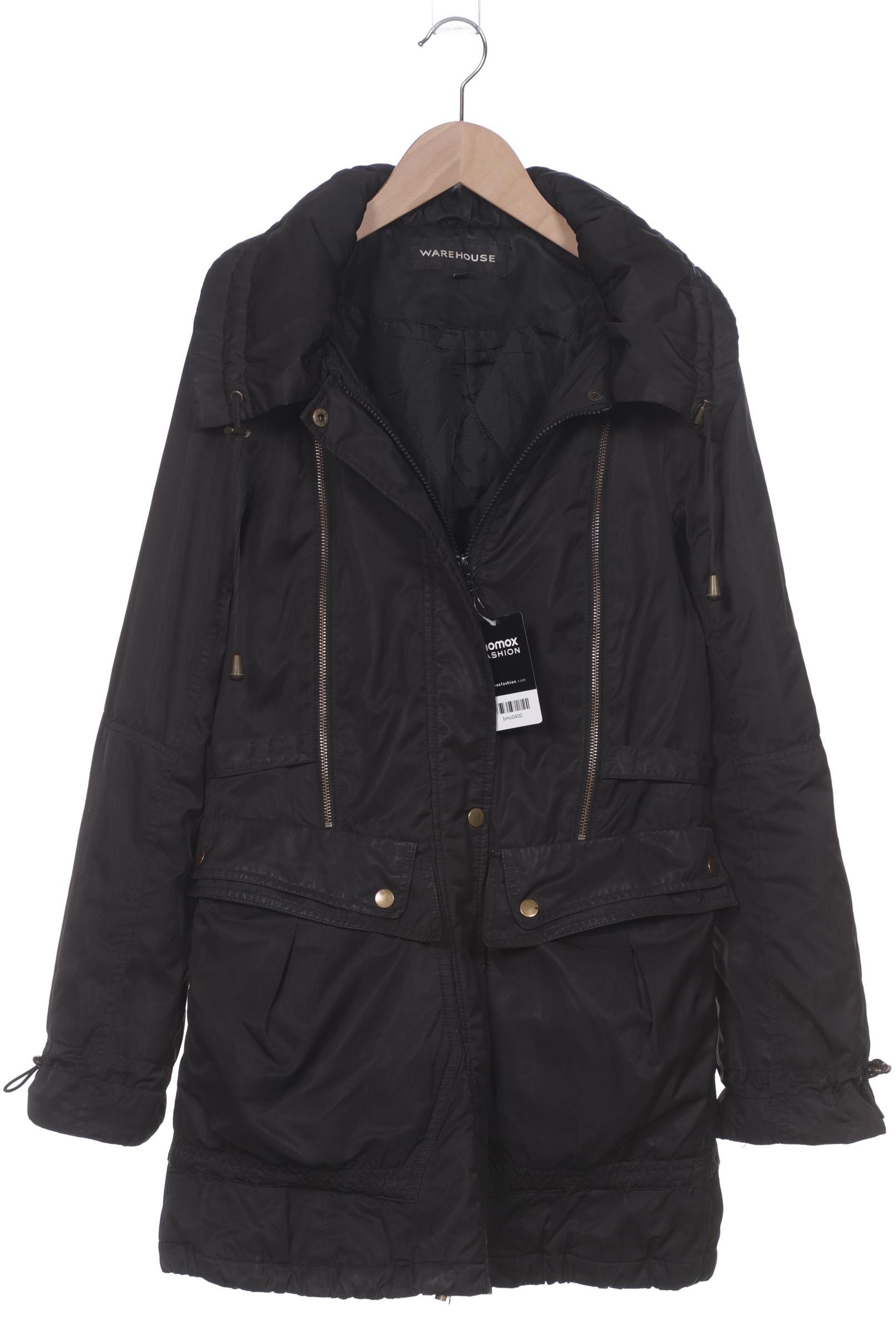 

Warehouse Damen Mantel, schwarz, Gr. 36