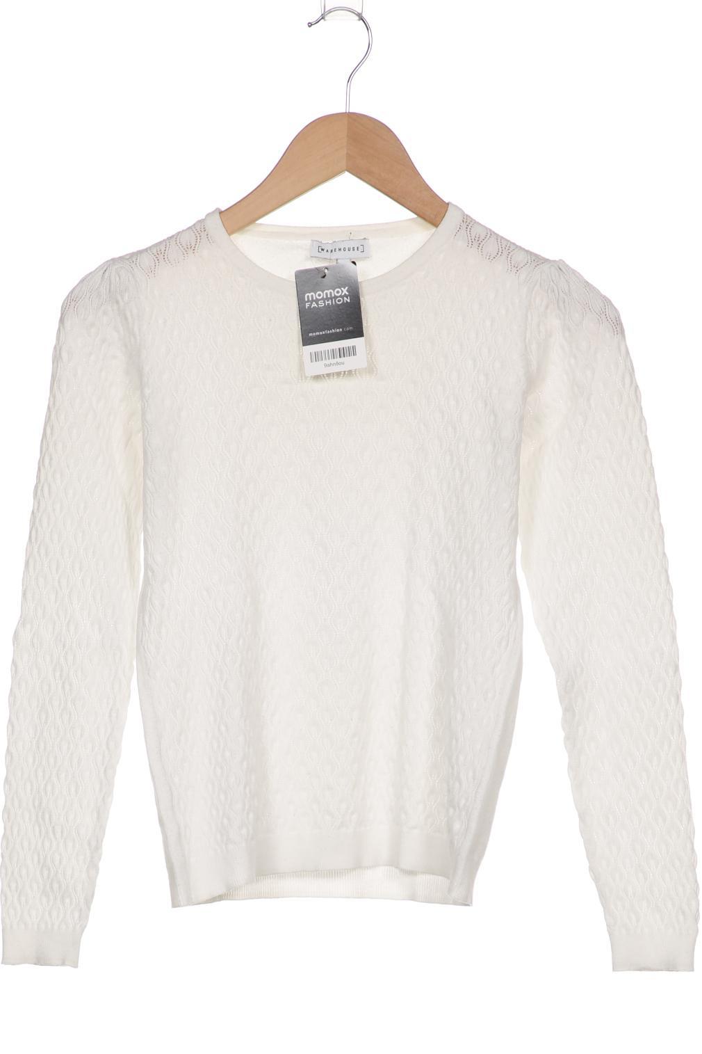 

Warehouse Damen Pullover, weiß, Gr. 36