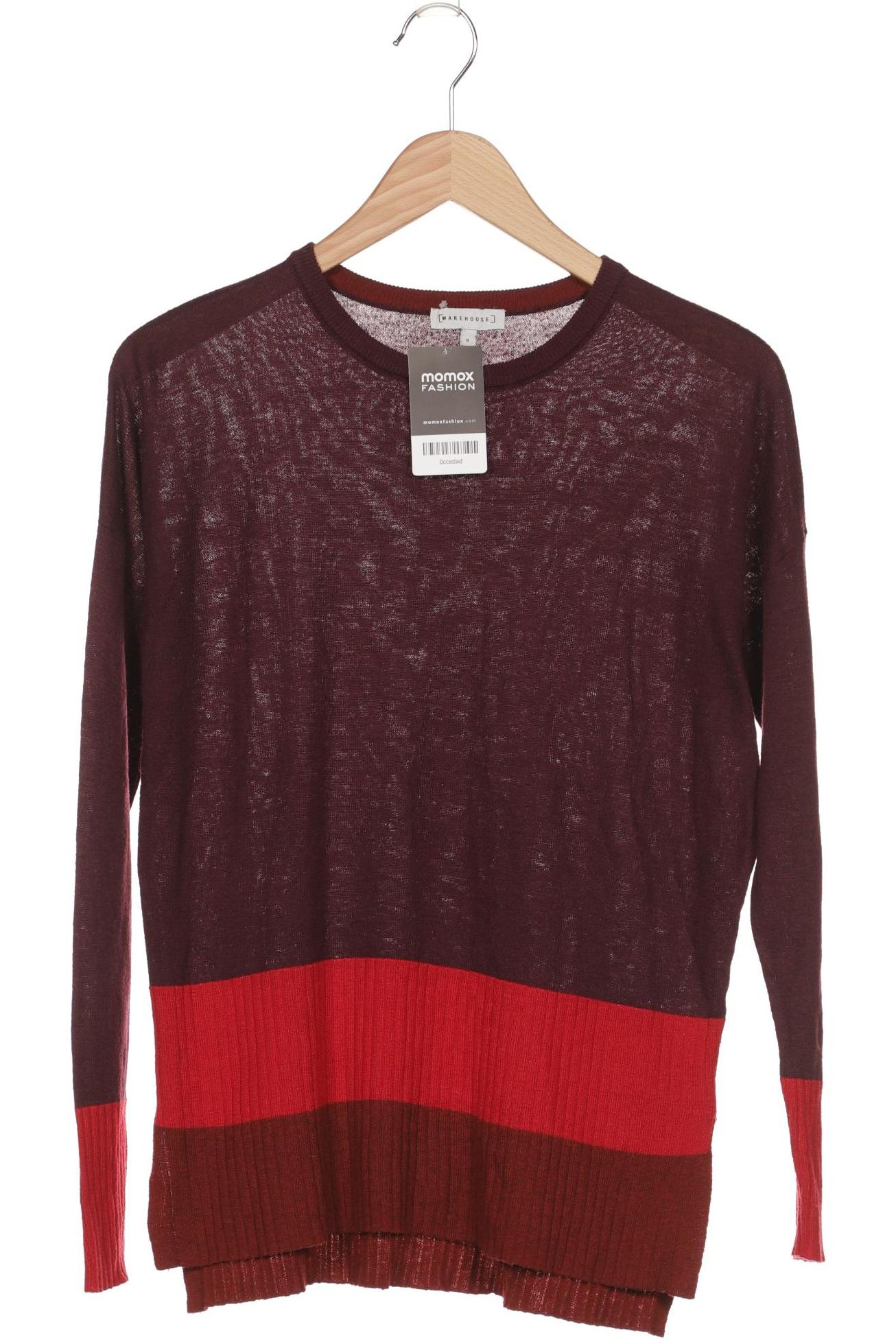 

Warehouse Damen Pullover, bordeaux, Gr. 34