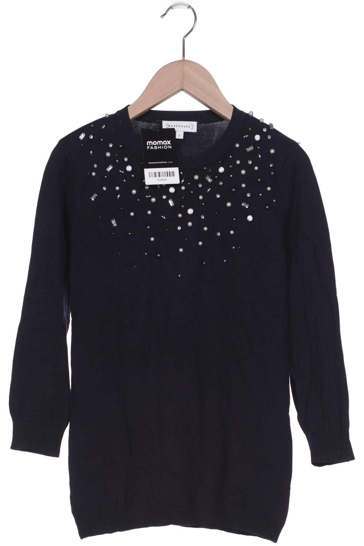 

Warehouse Damen Pullover, marineblau, Gr. 8