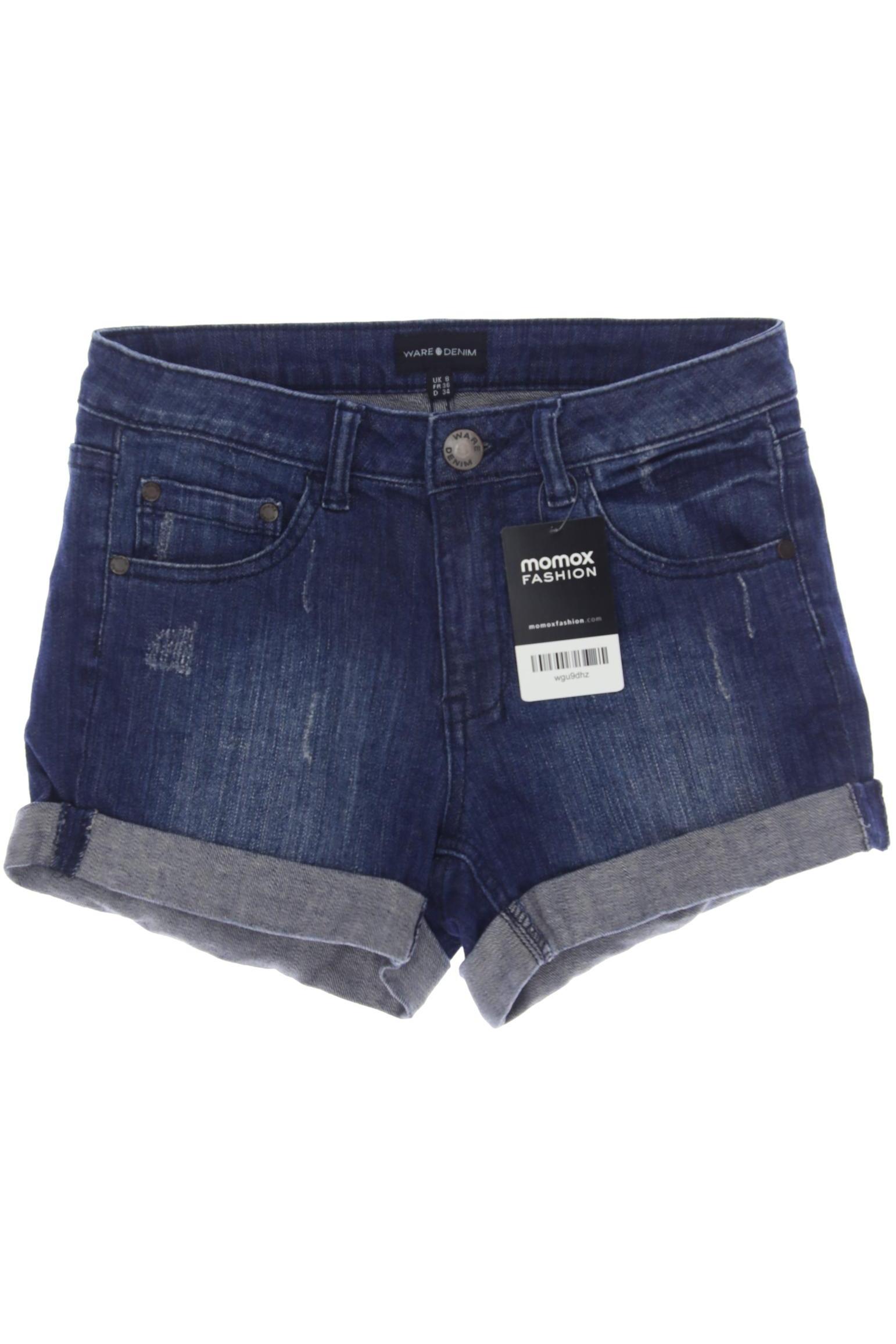 

Warehouse Damen Shorts, marineblau, Gr. 34