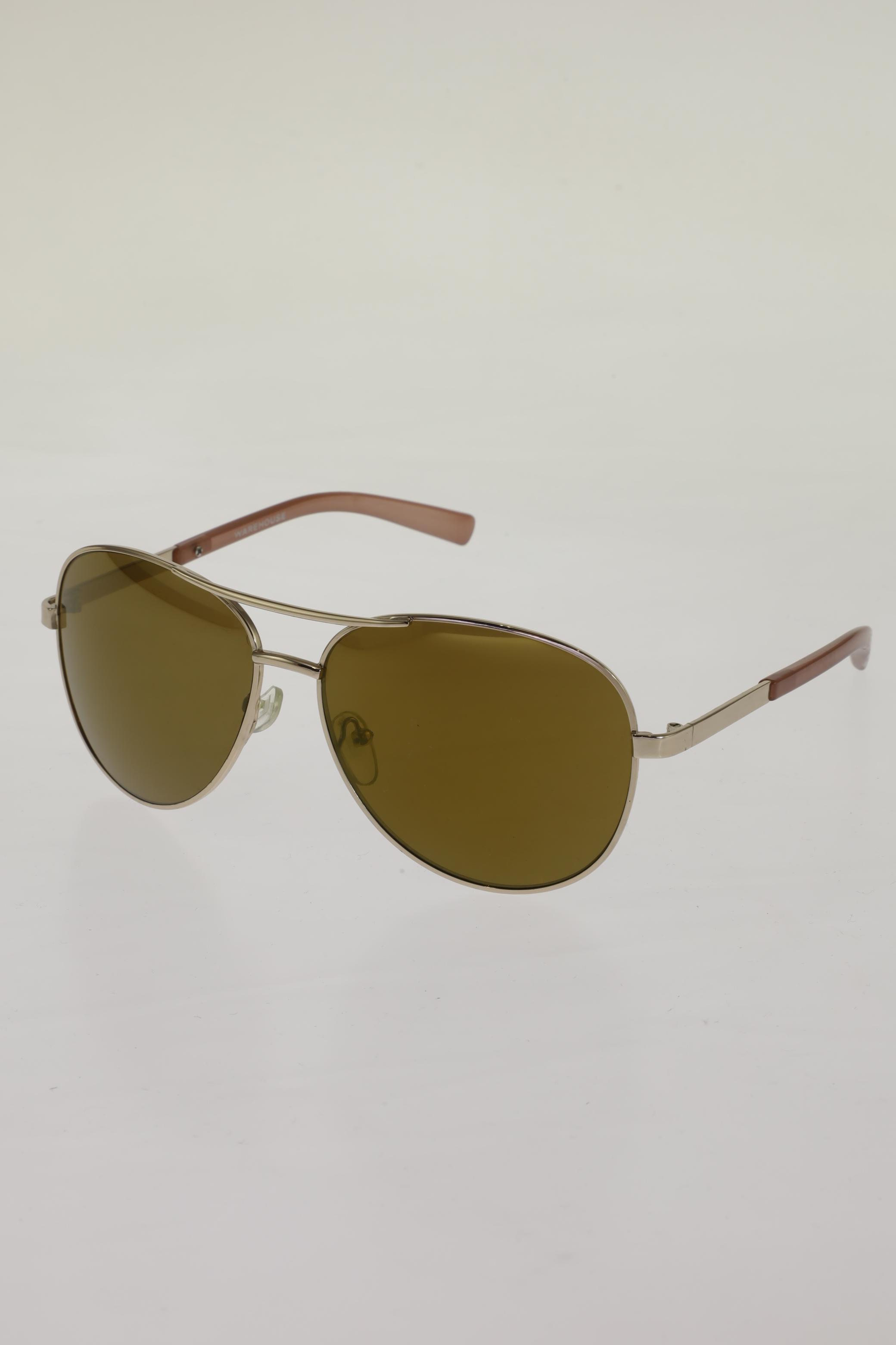 

Warehouse Damen Sonnenbrille, gold, Gr.