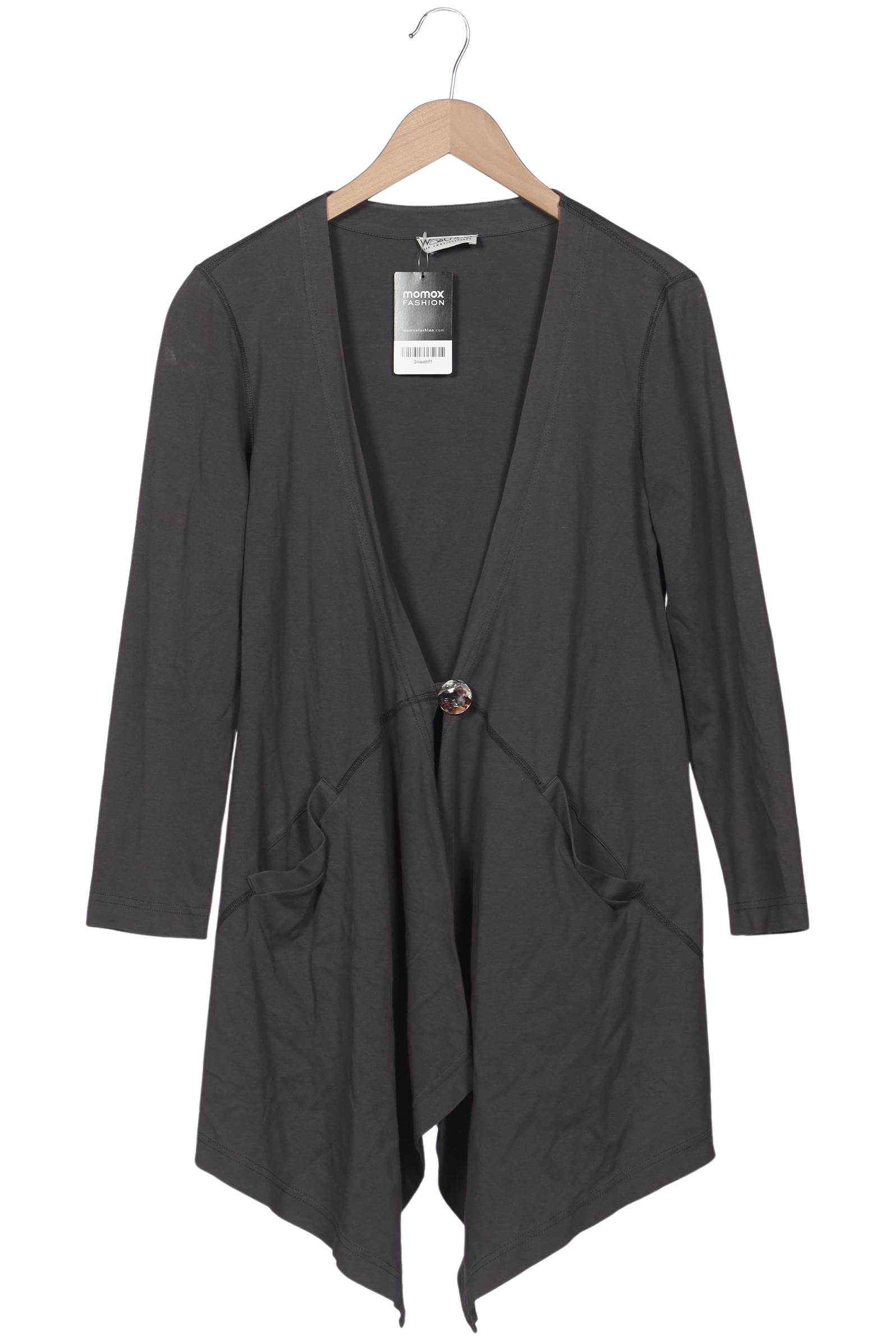 Thumbnail - Waschbär Damen Strickjacke, grau, Gr. 40