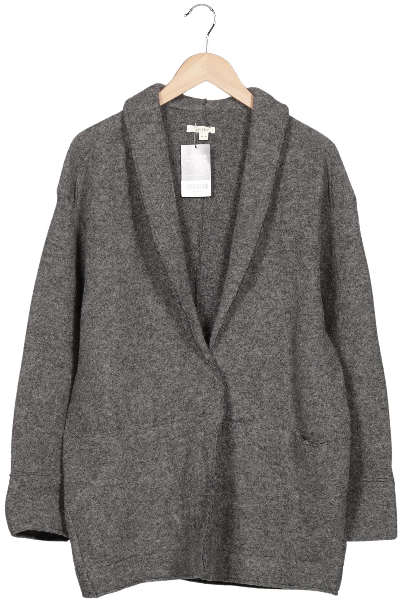 

Waschbär Damen Strickjacke, grau, Gr. 40