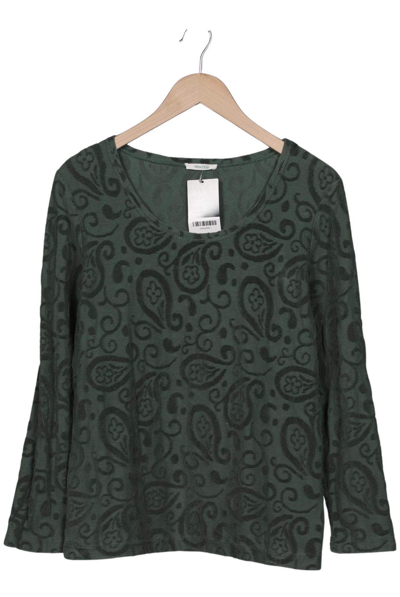 

Waschbär Damen Langarmshirt, grün, Gr. 40