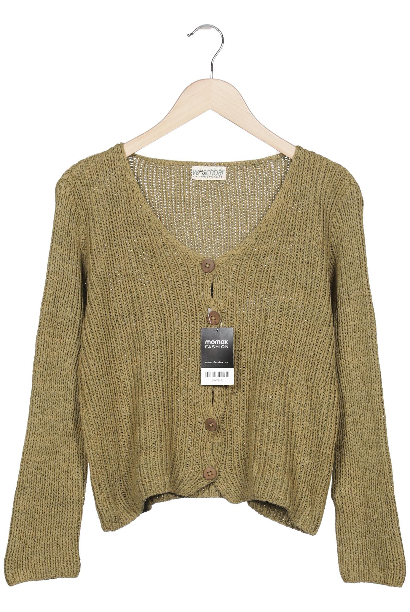 

Waschbär Damen Strickjacke, grün, Gr. 36