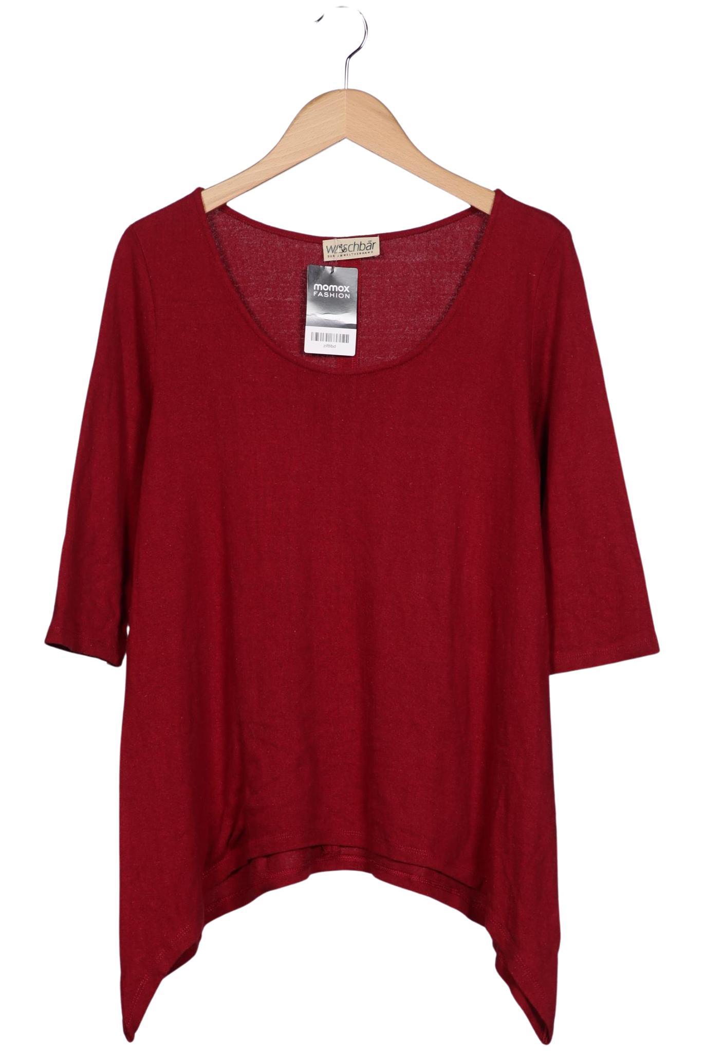 

Waschbär Damen Langarmshirt, rot, Gr. 36