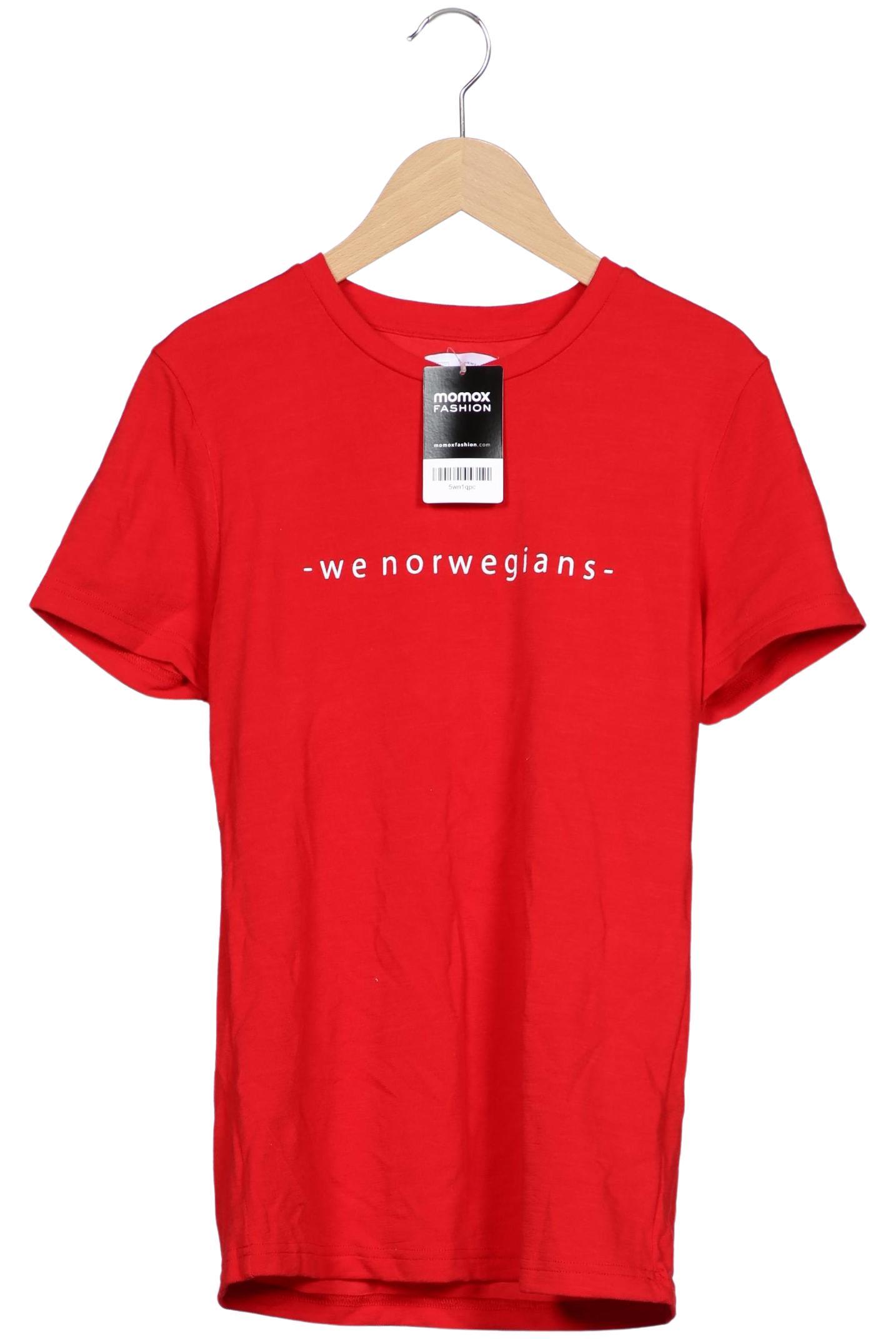 

We norwegians Damen T-Shirt, rot, Gr. 38