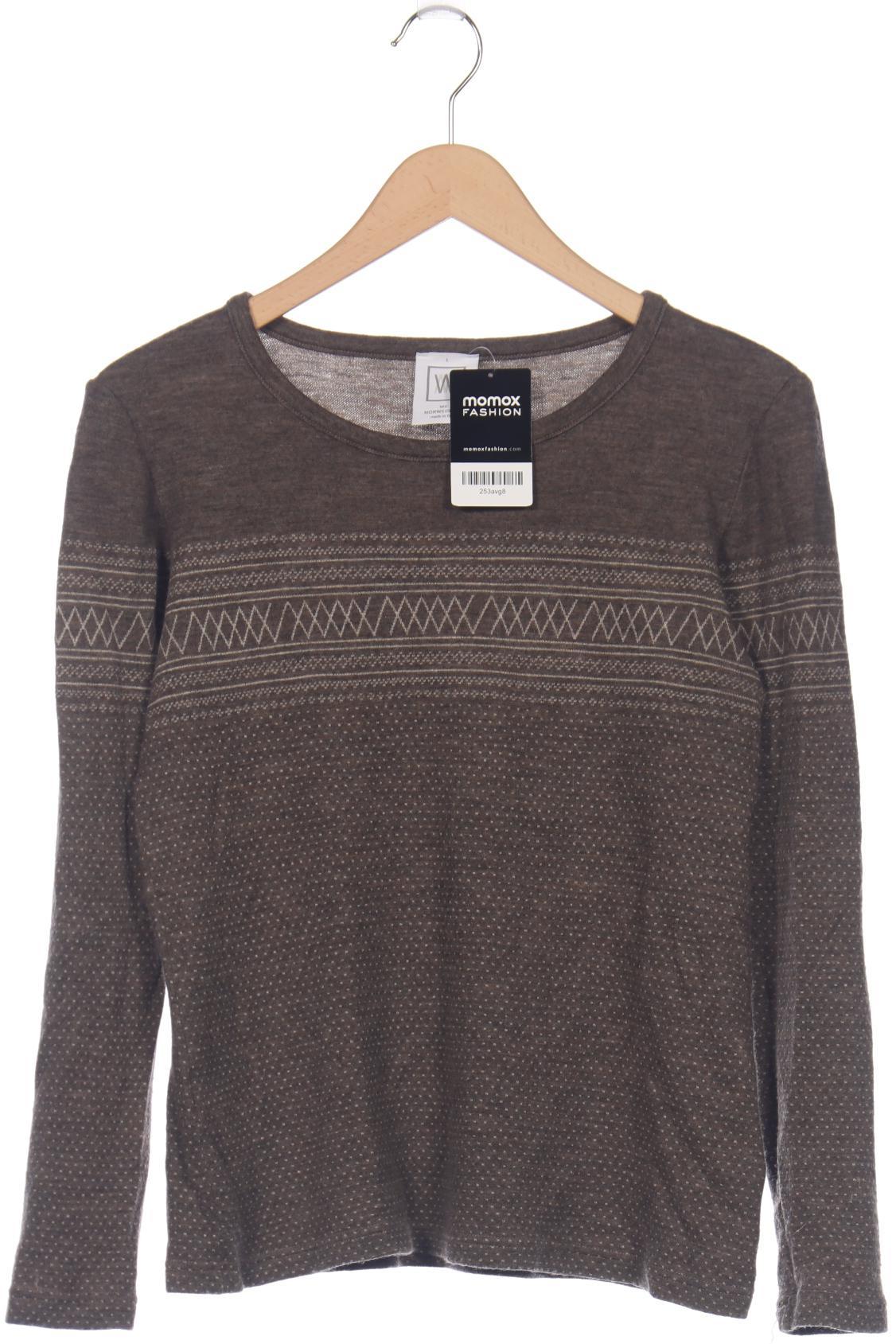 Thumbnail - We norwegians Damen Pullover, braun, Gr. 42