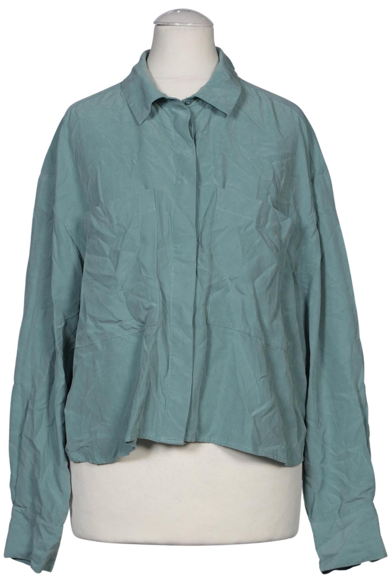 

Weekday Damen Bluse, türkis, Gr. 34