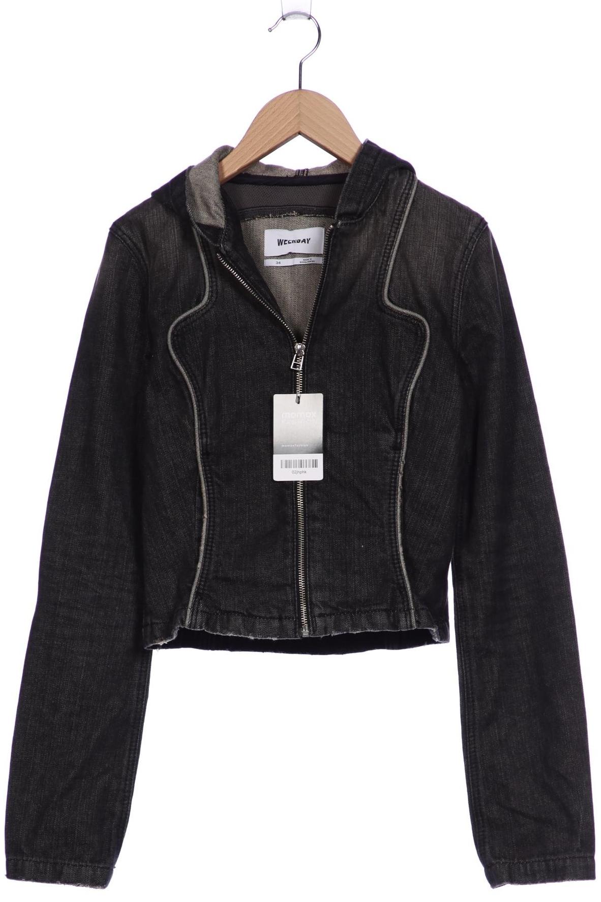 

Weekday Damen Jacke, schwarz, Gr. 34