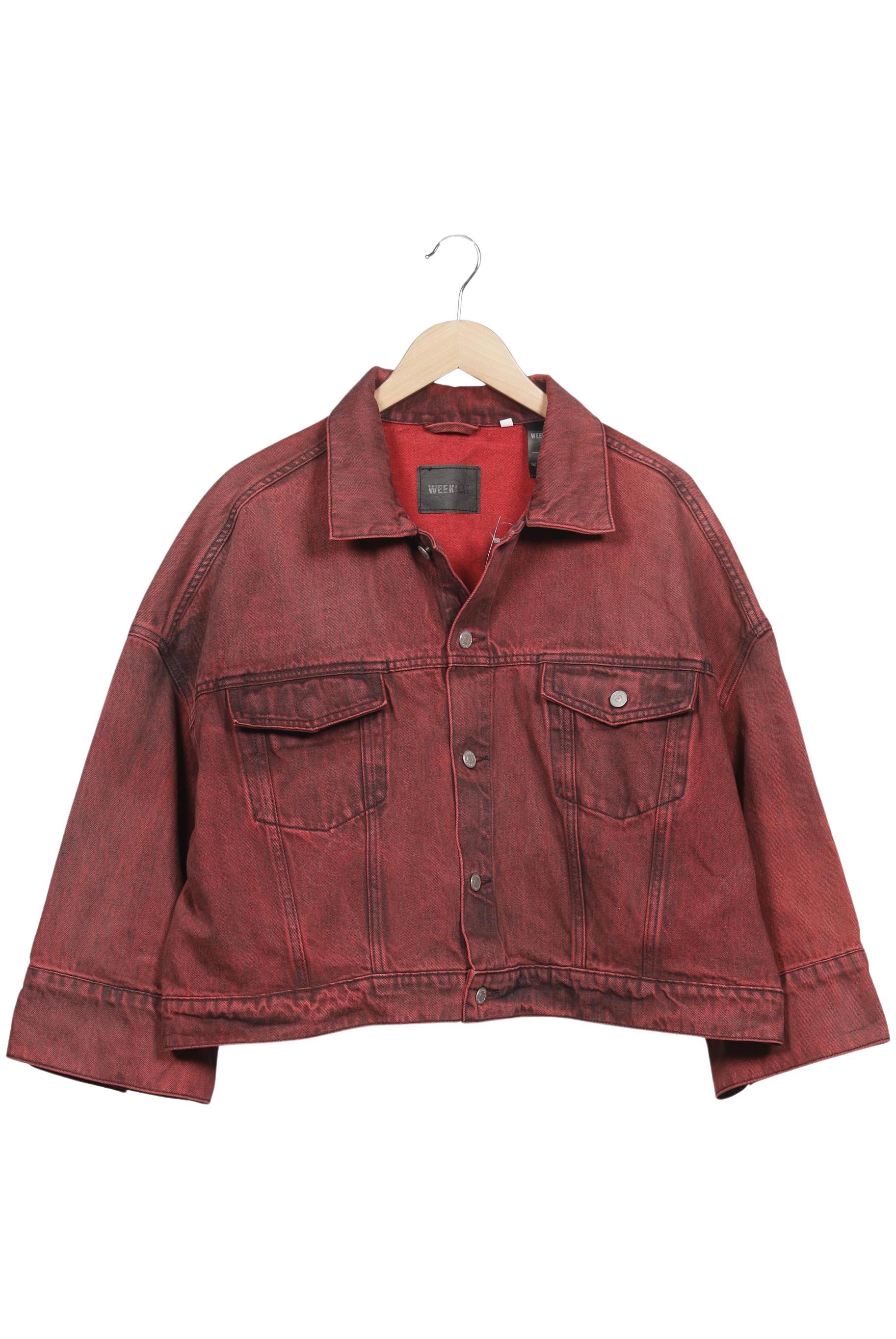 

Weekday Damen Jacke, rot, Gr. 38