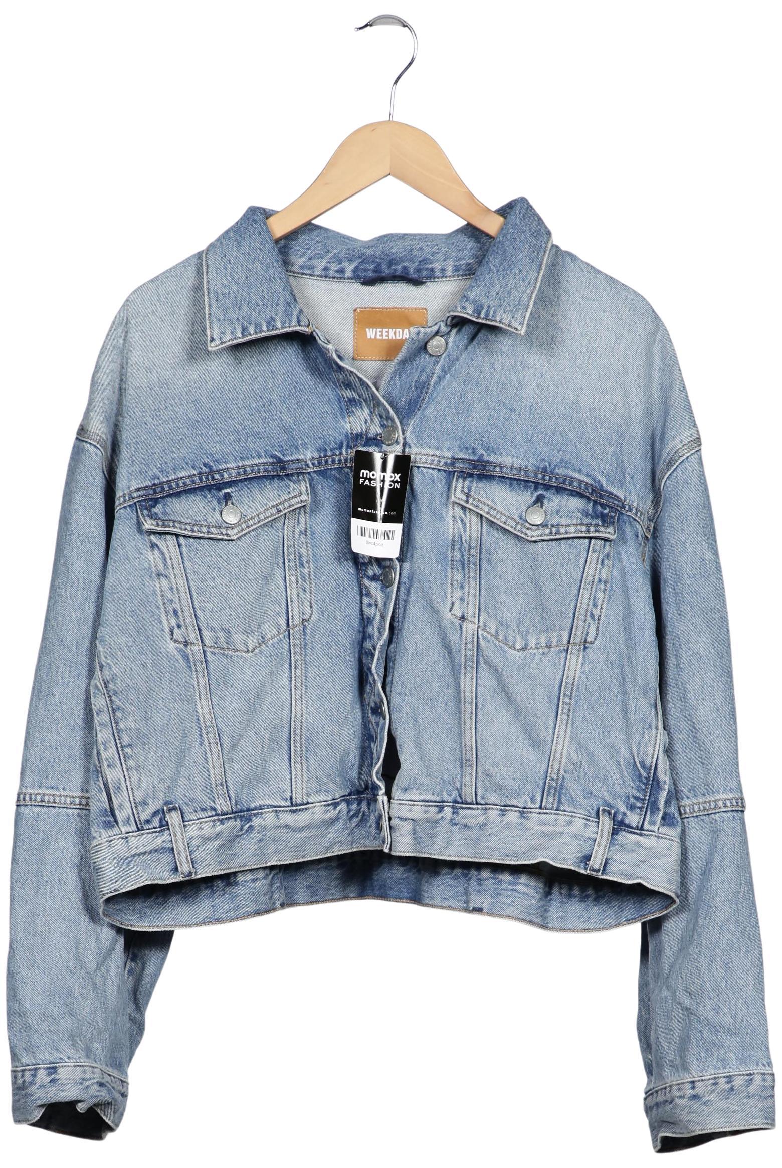 

Weekday Damen Jacke, hellblau, Gr. 42