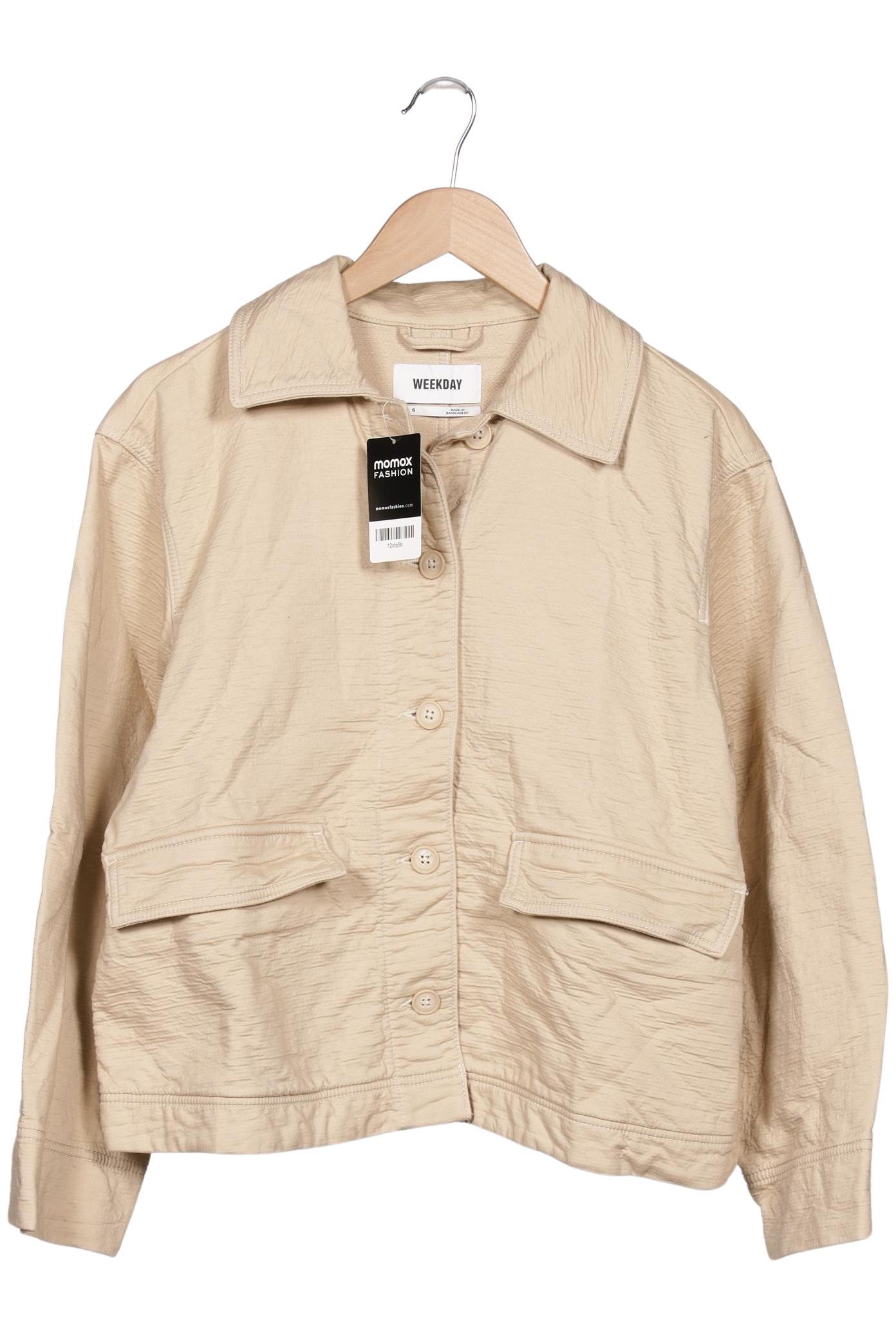 

Weekday Damen Jacke, beige, Gr. 36