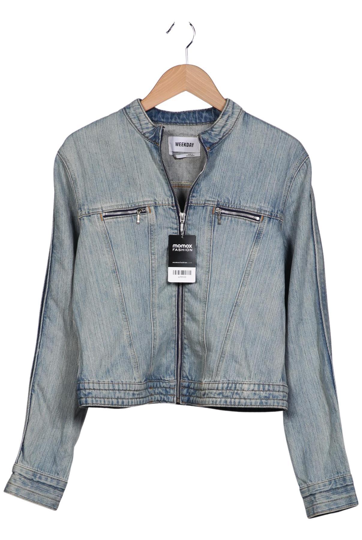 

Weekday Damen Jacke, hellblau, Gr. 42