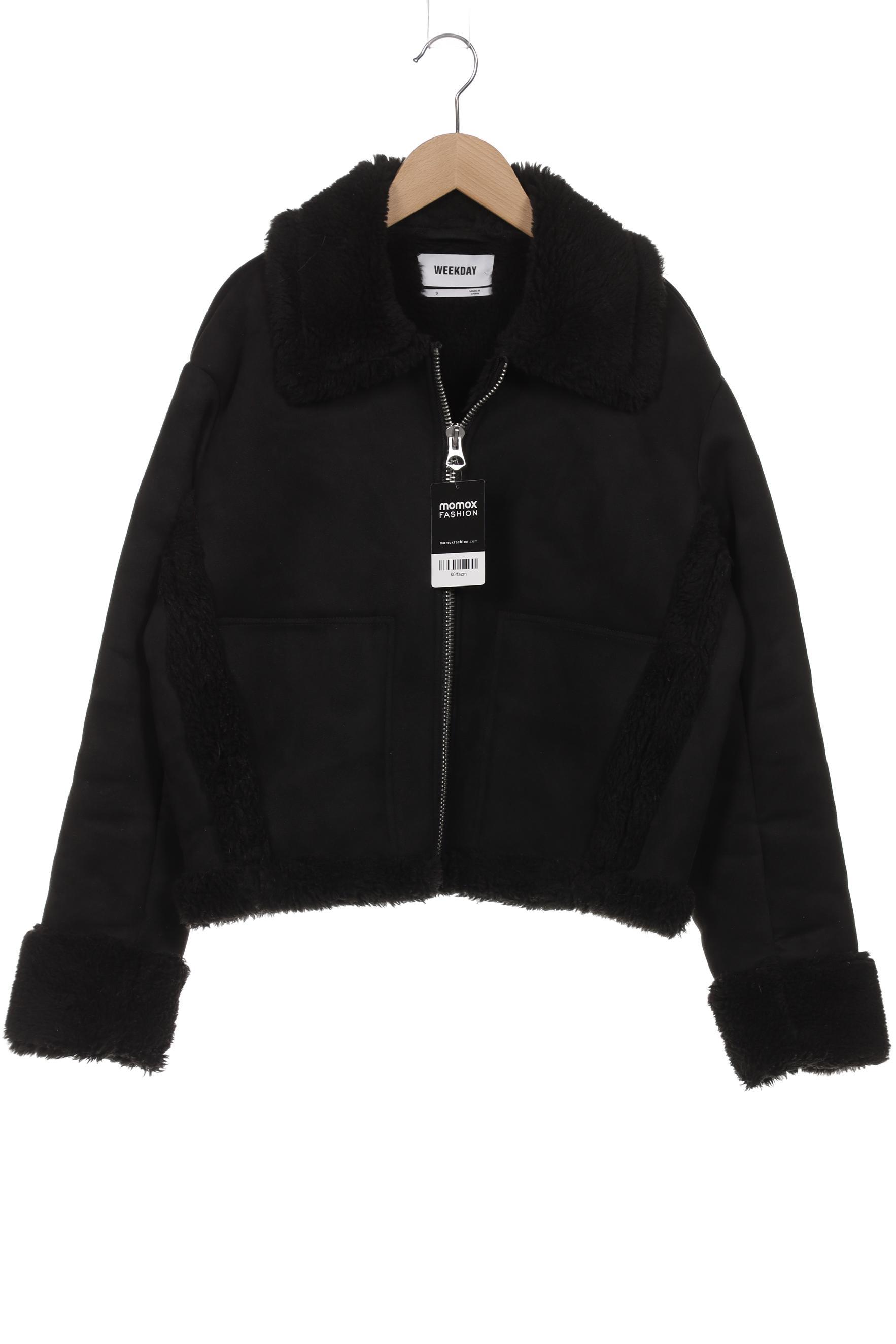 

Weekday Damen Jacke, schwarz, Gr. 36