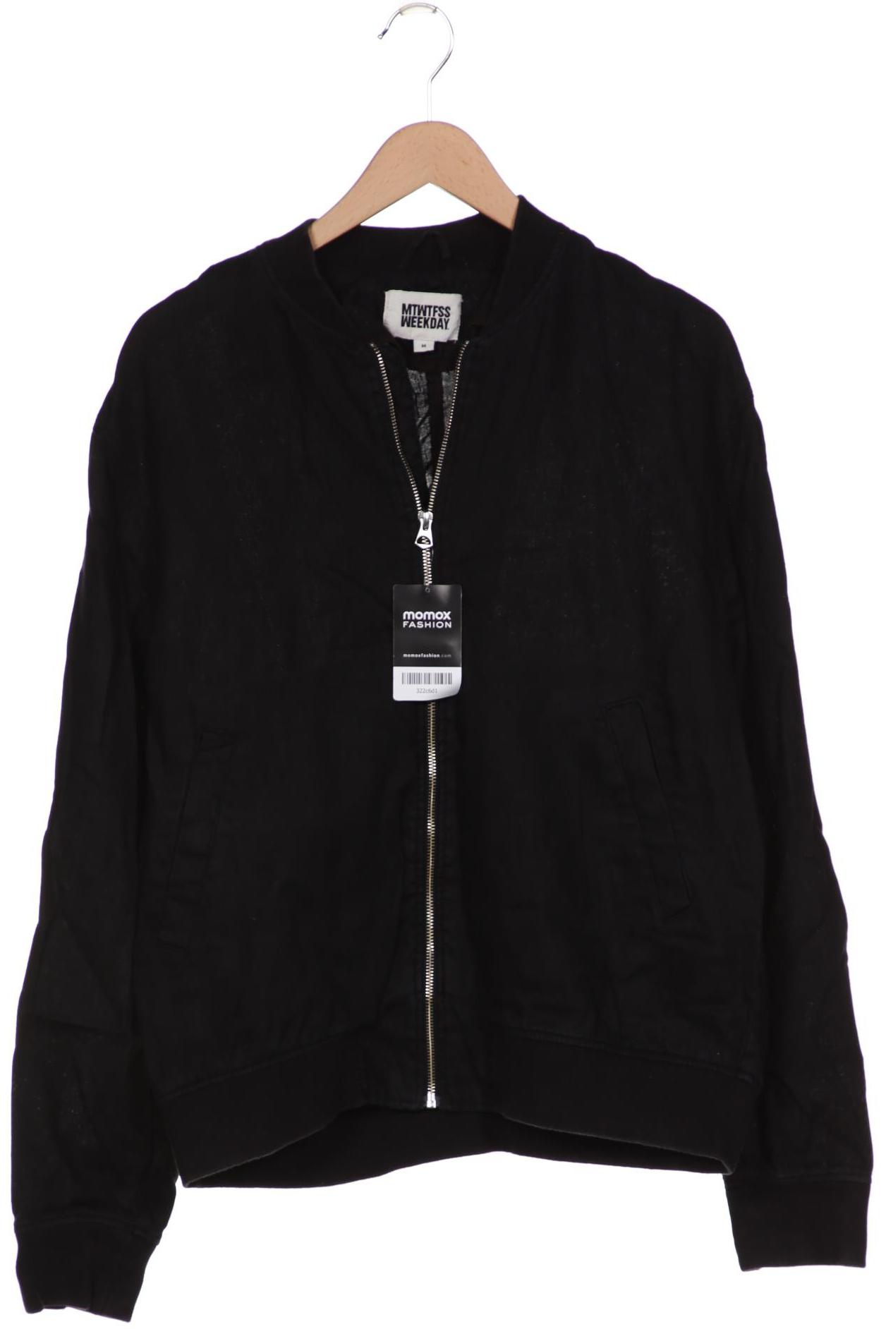 

Weekday Damen Jacke, schwarz, Gr. 38