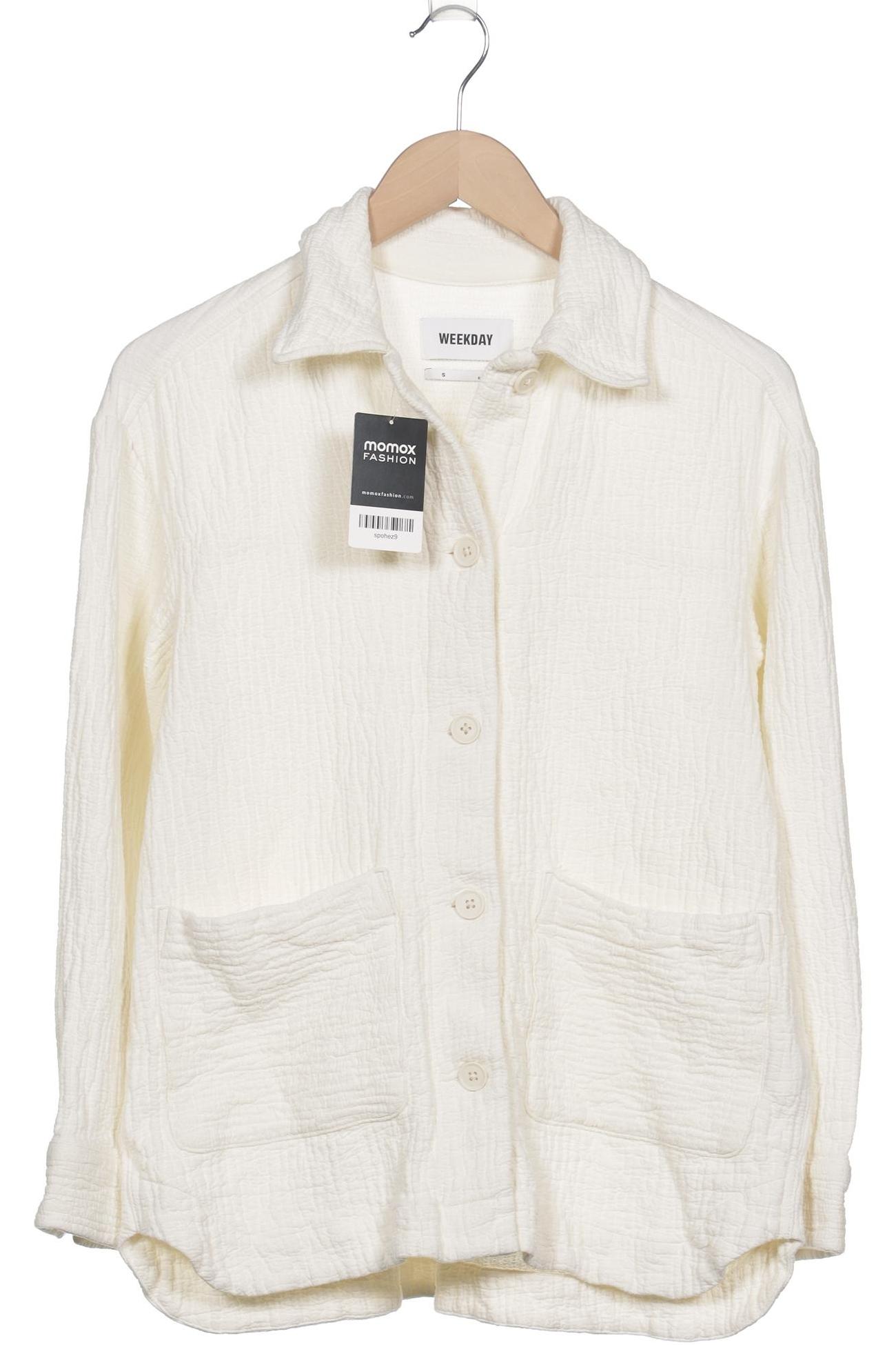 

Weekday Damen Jacke, cremeweiß, Gr. 36