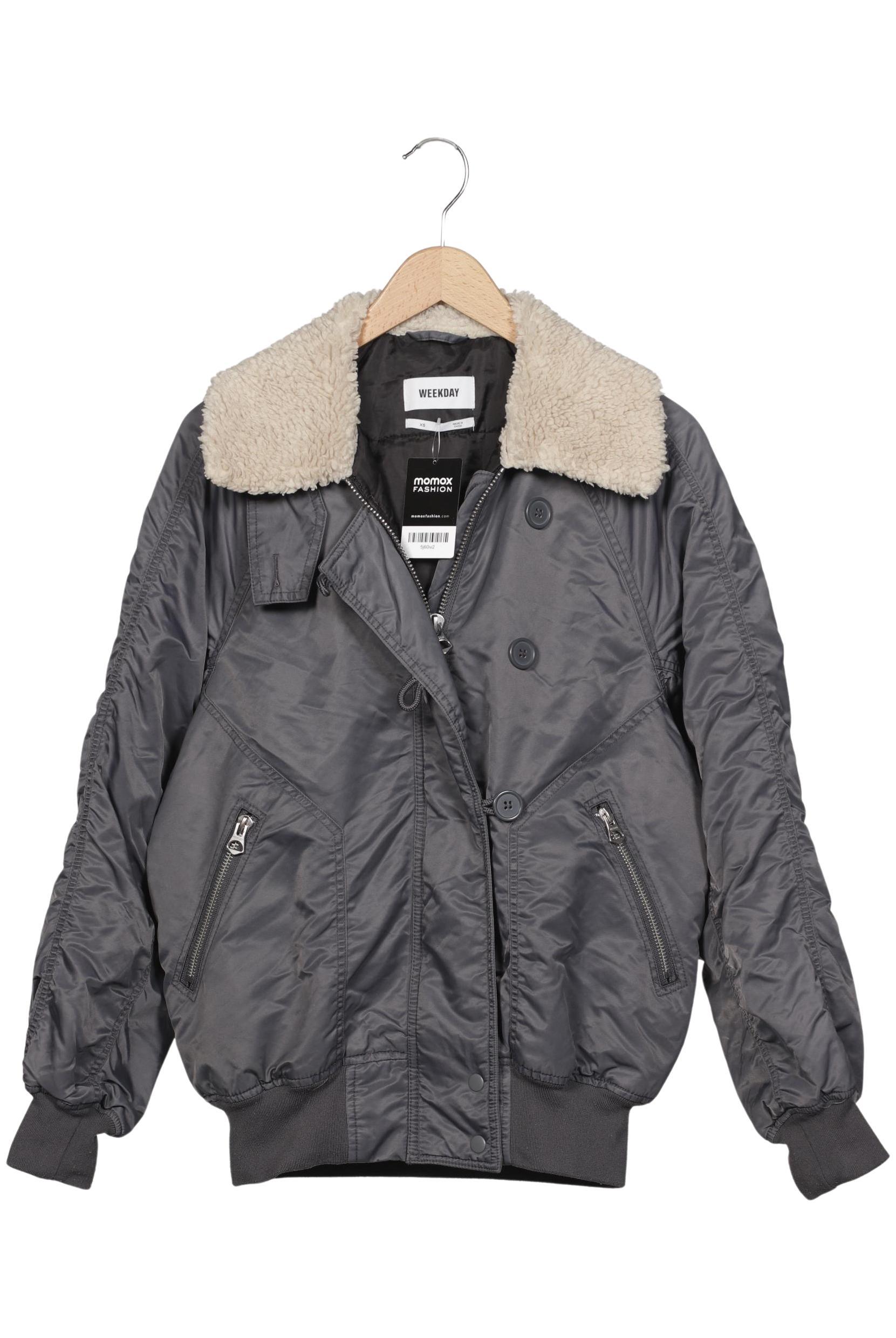 

Weekday Damen Jacke, grau, Gr. 34