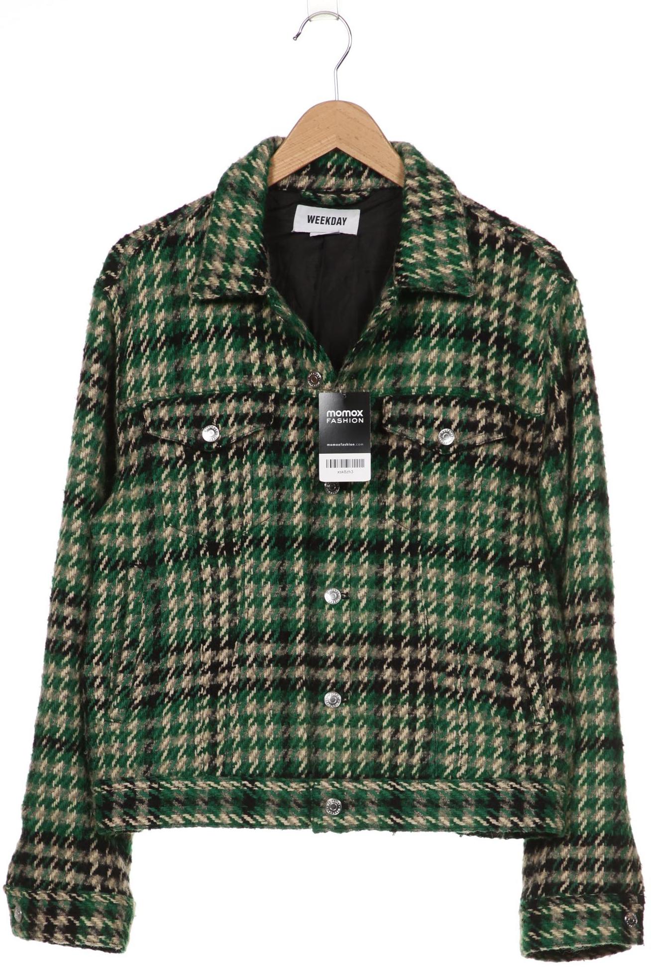 

Weekday Damen Jacke, grün, Gr. 38