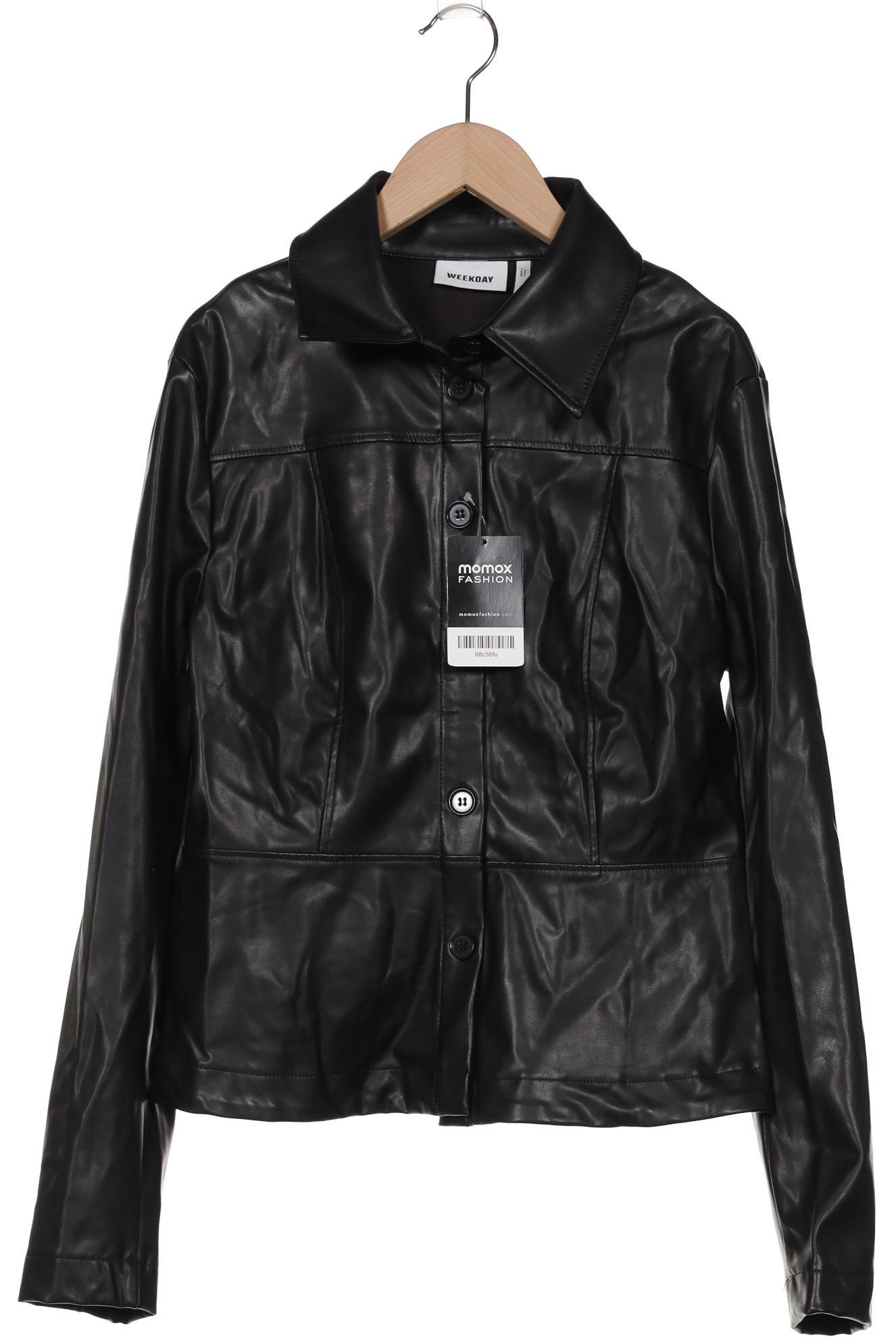 

Weekday Damen Jacke, schwarz, Gr. 40